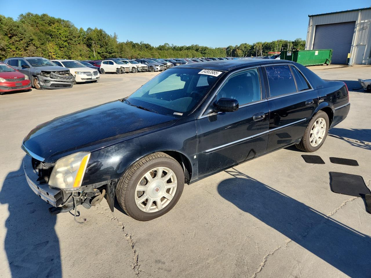 2010 Cadillac Dts Black vin: 1G6KA5EYXAU100086