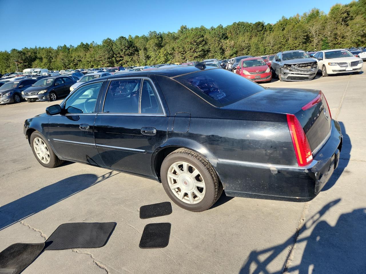2010 Cadillac Dts Black vin: 1G6KA5EYXAU100086