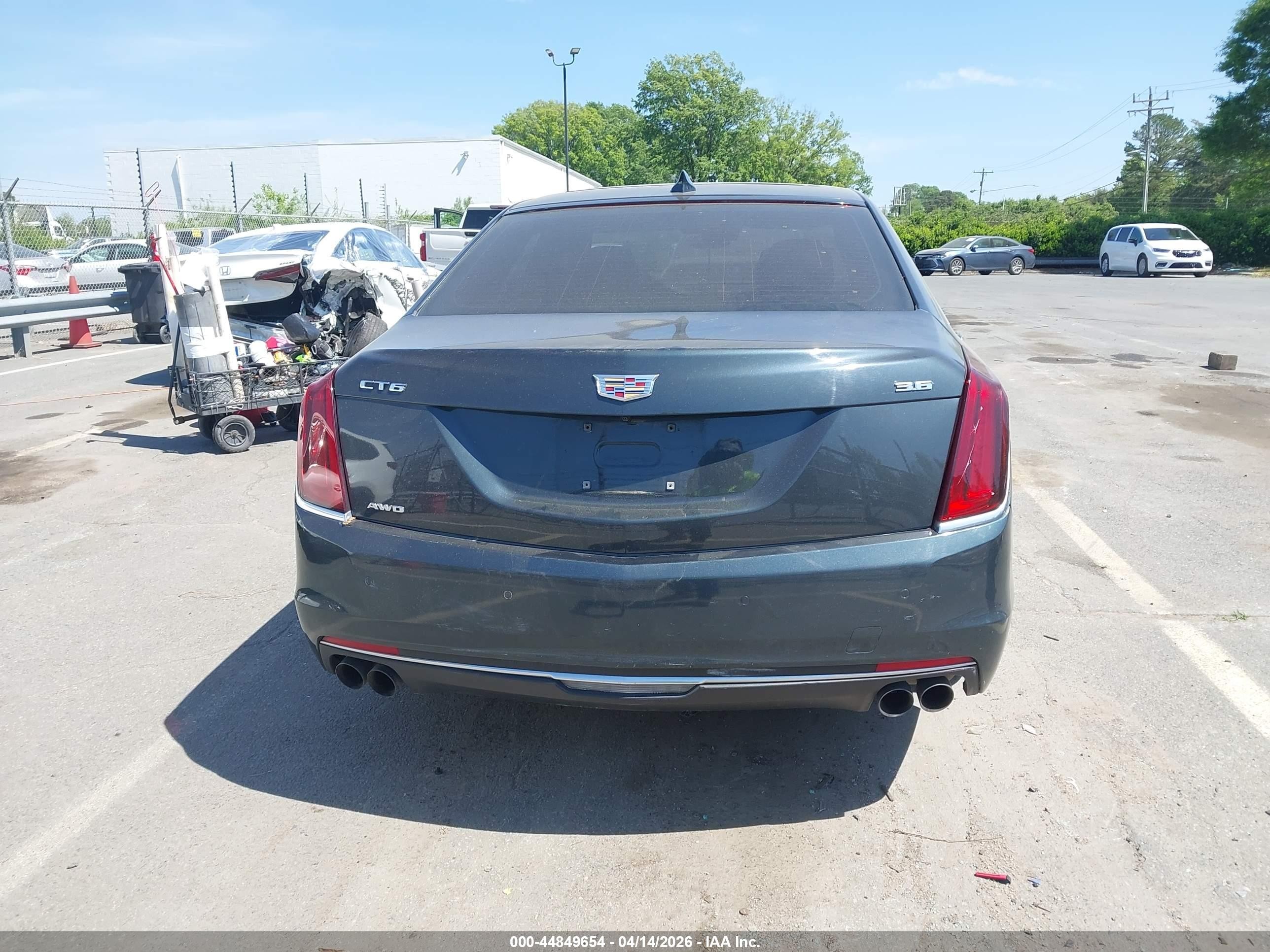 2018 Cadillac Ct6 Standard Зеленый vin: 1G6KB5RS4JU106081