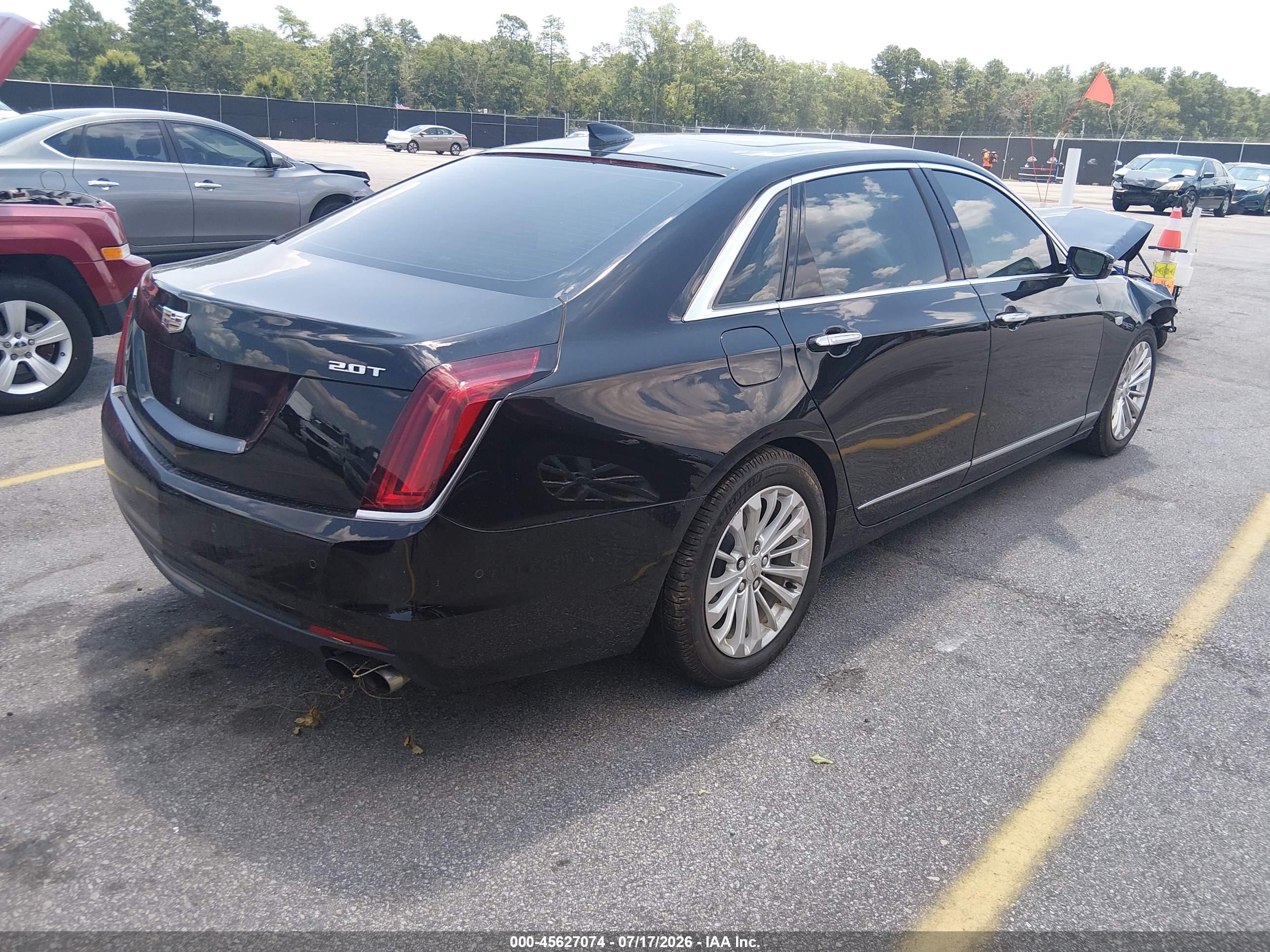 2018 Cadillac Ct6 Luxury Black vin: 1G6KC5RX9JU153941