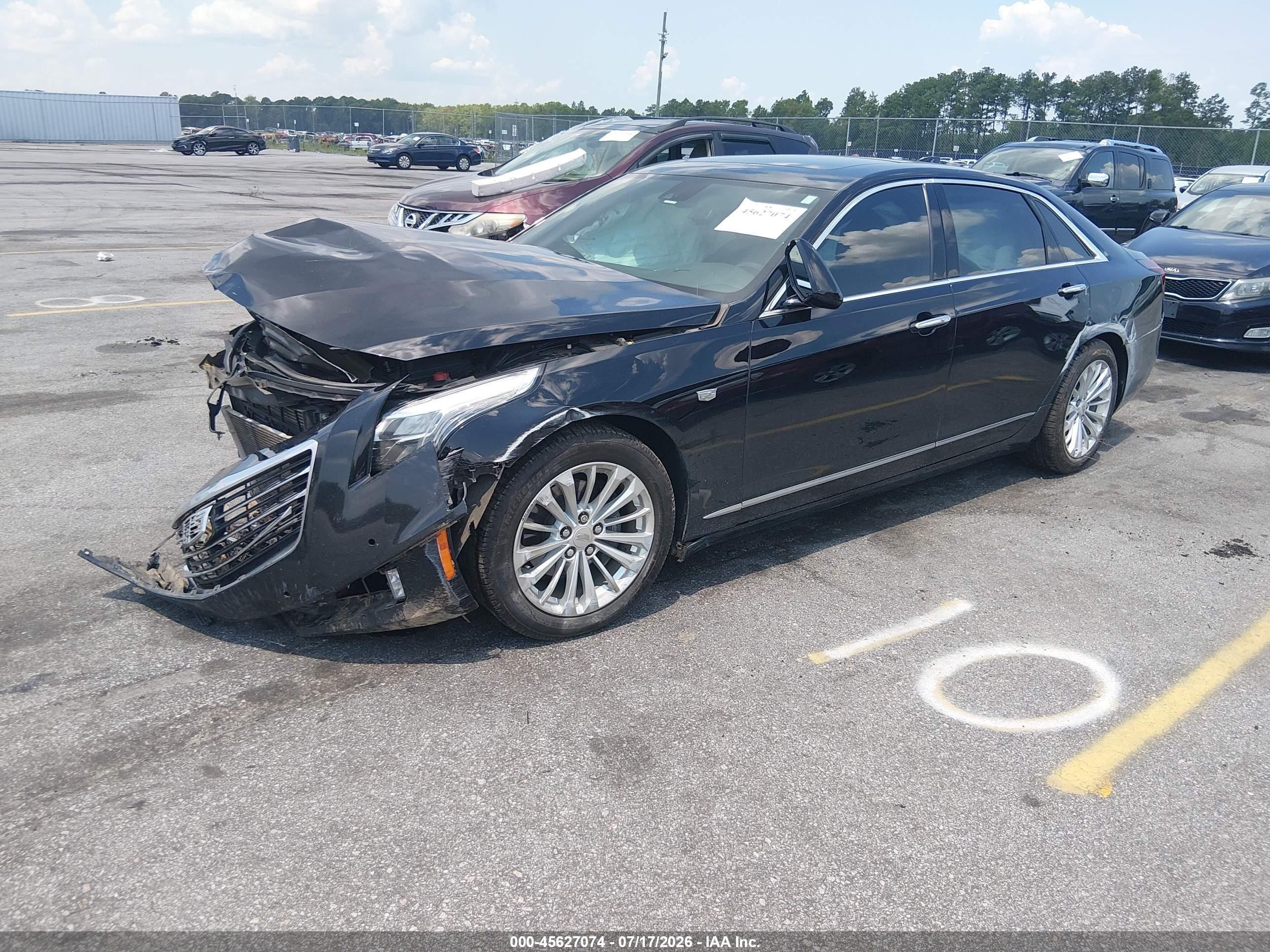 2018 Cadillac Ct6 Luxury Black vin: 1G6KC5RX9JU153941