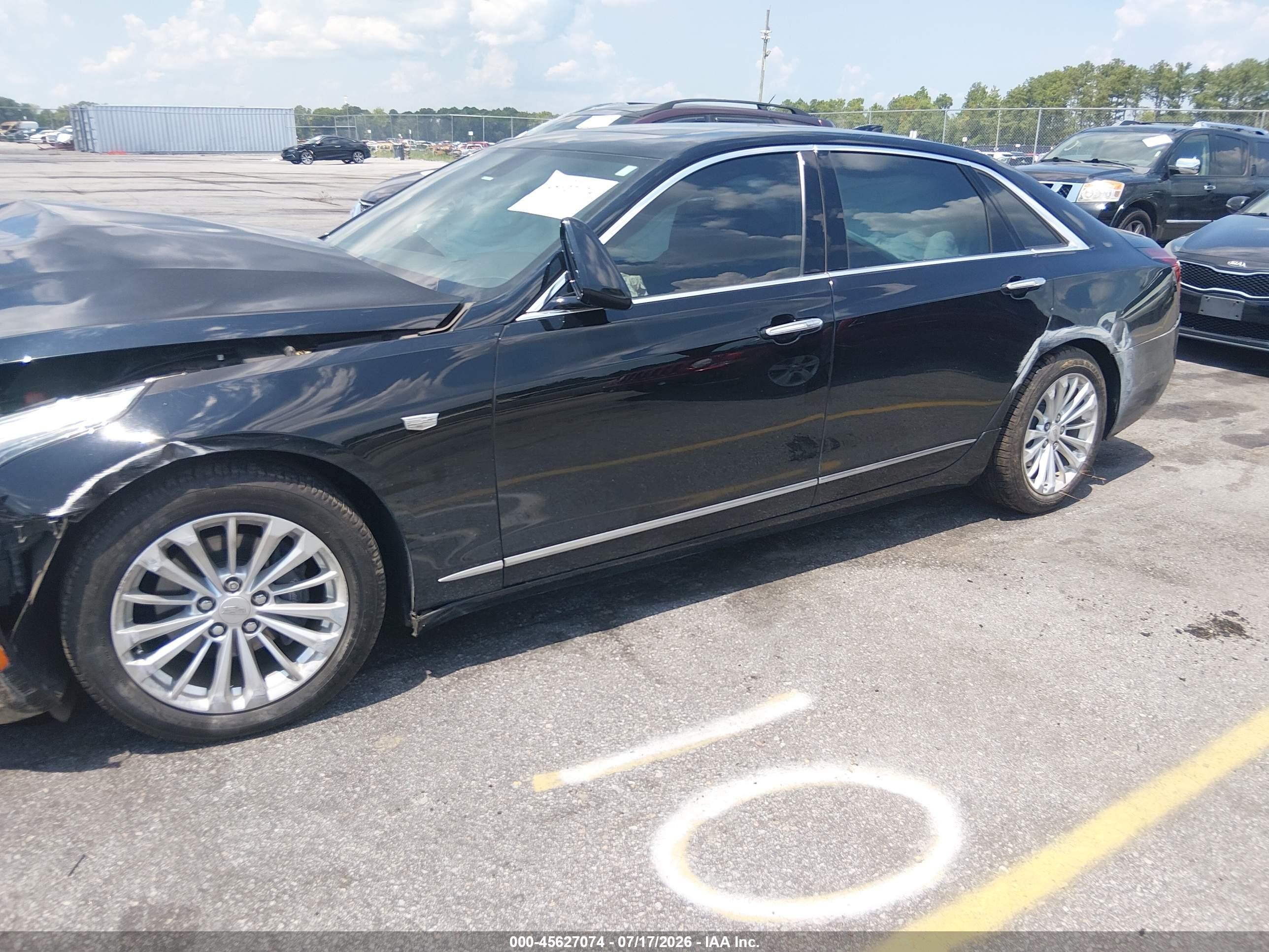 2018 Cadillac Ct6 Luxury Black vin: 1G6KC5RX9JU153941