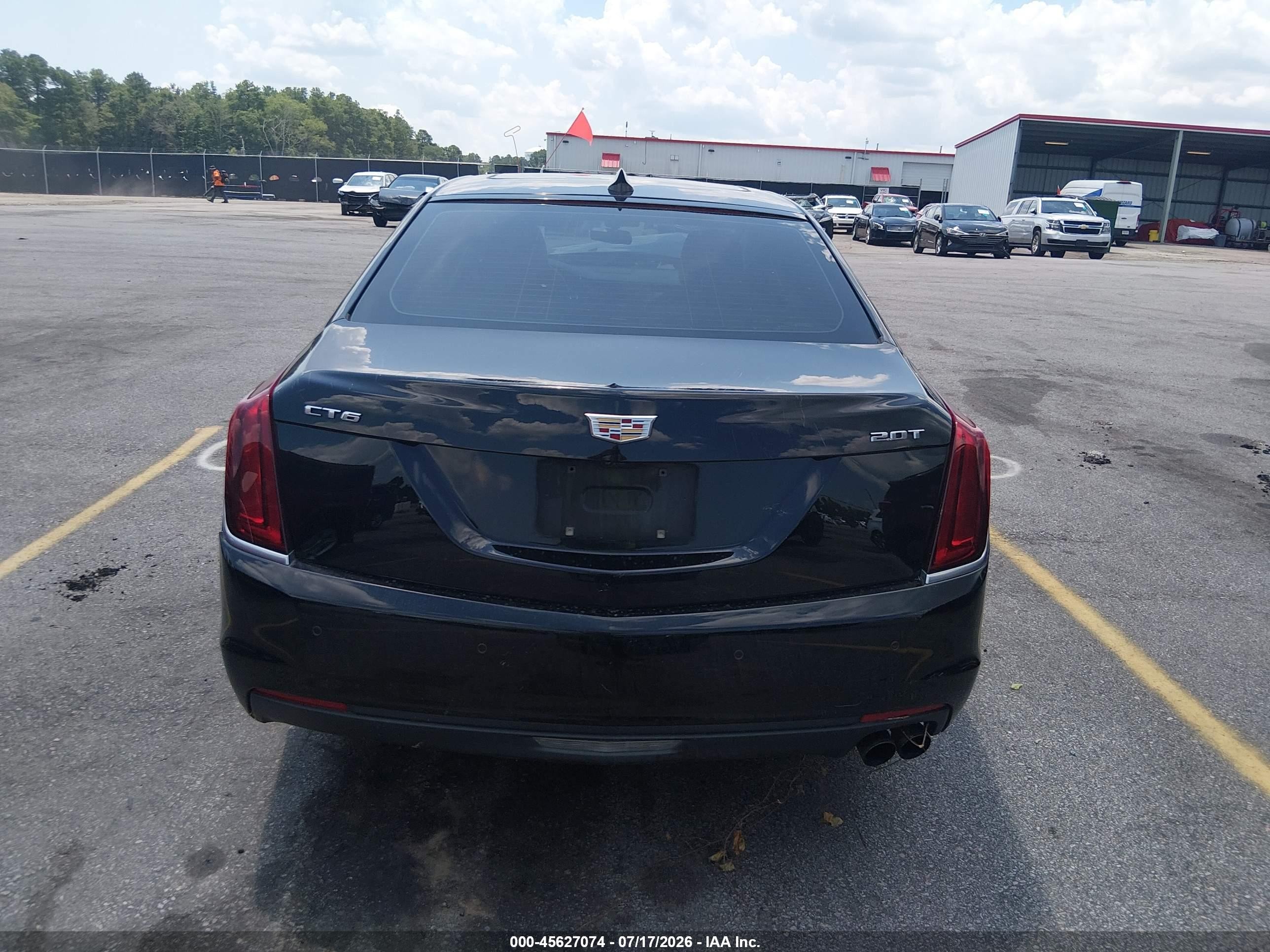 2018 Cadillac Ct6 Luxury Black vin: 1G6KC5RX9JU153941