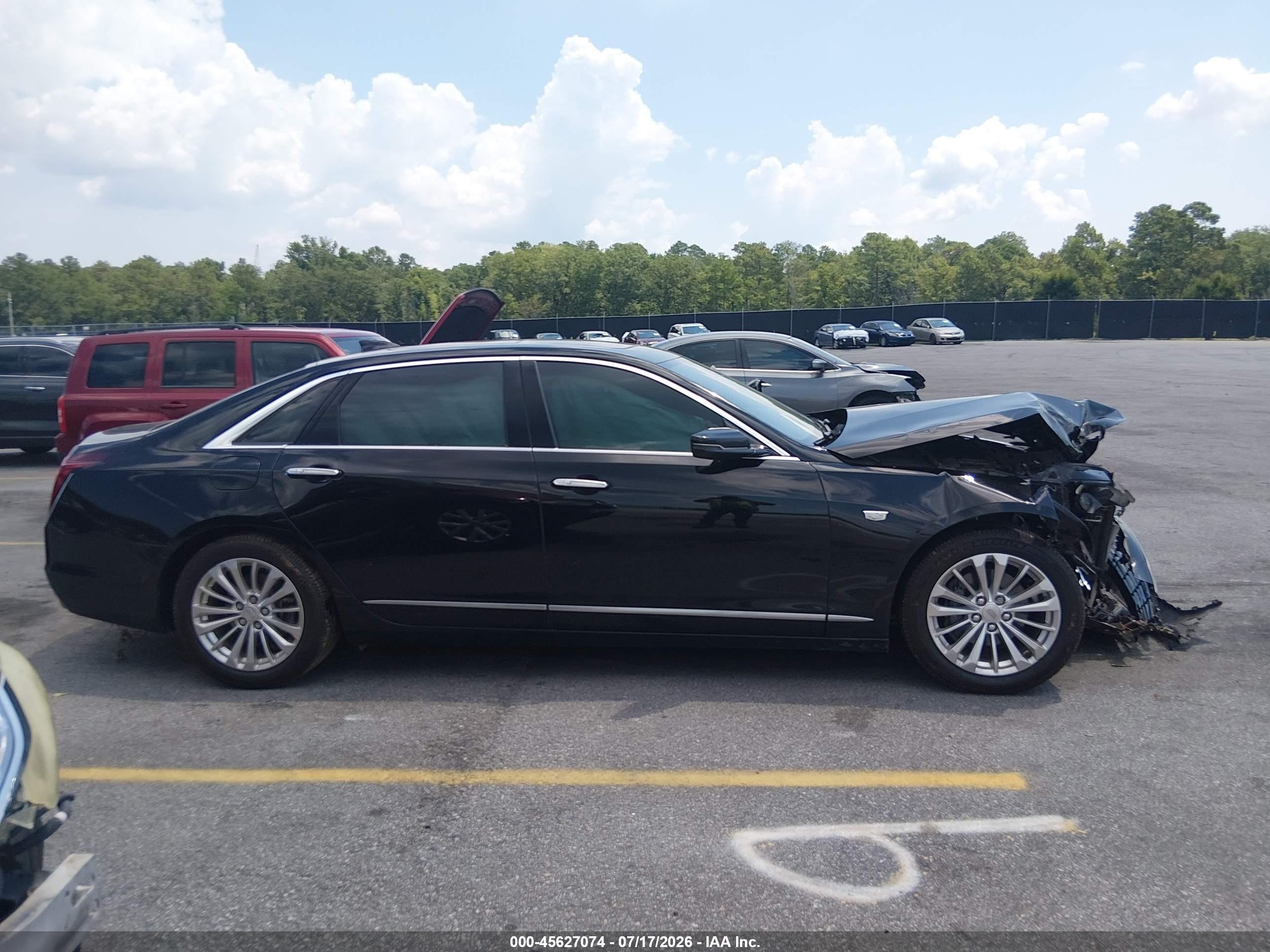 2018 Cadillac Ct6 Luxury Black vin: 1G6KC5RX9JU153941