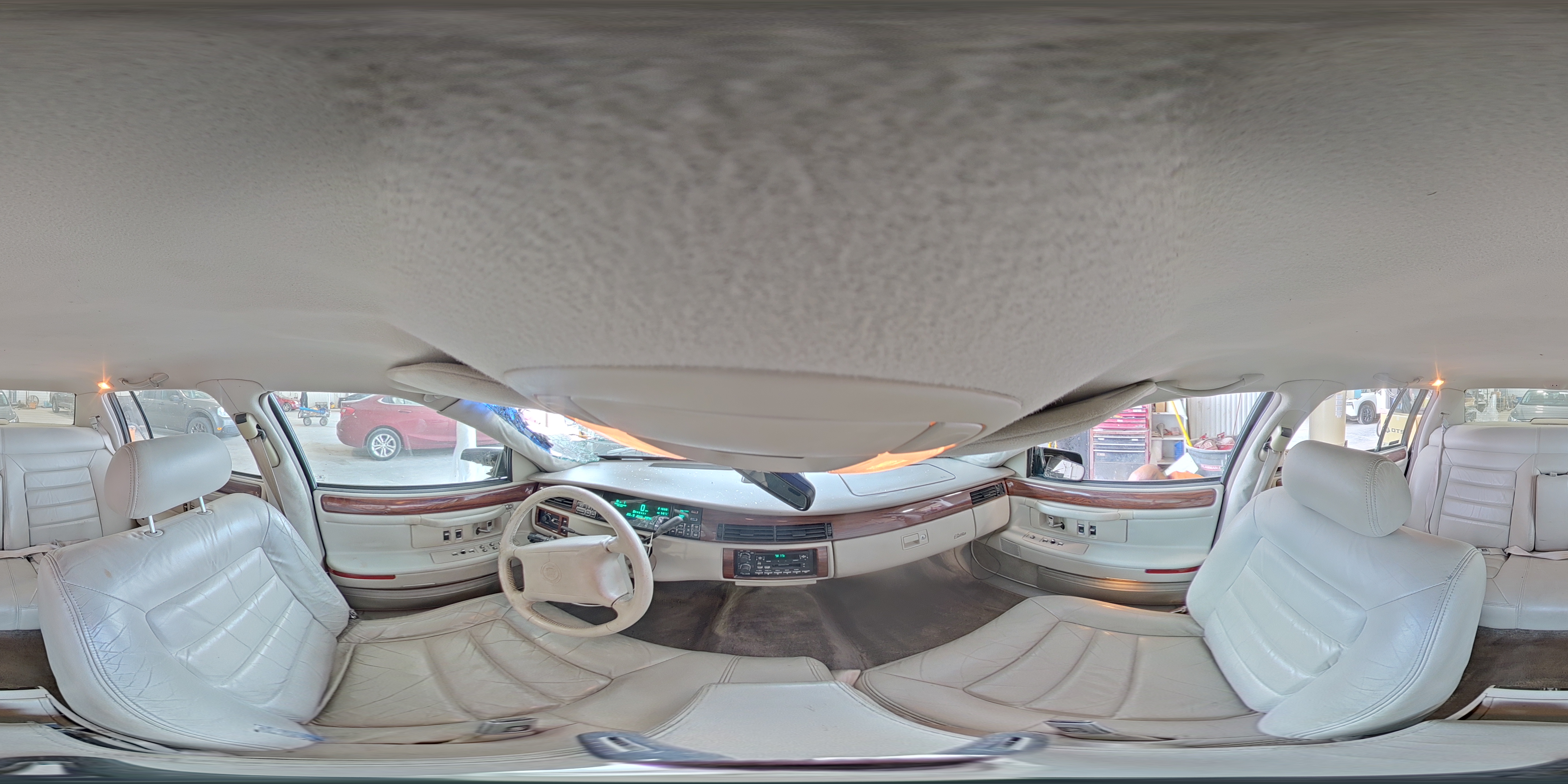 1995 Cadillac Deville Green vin: 1G6KD52B0SU302086