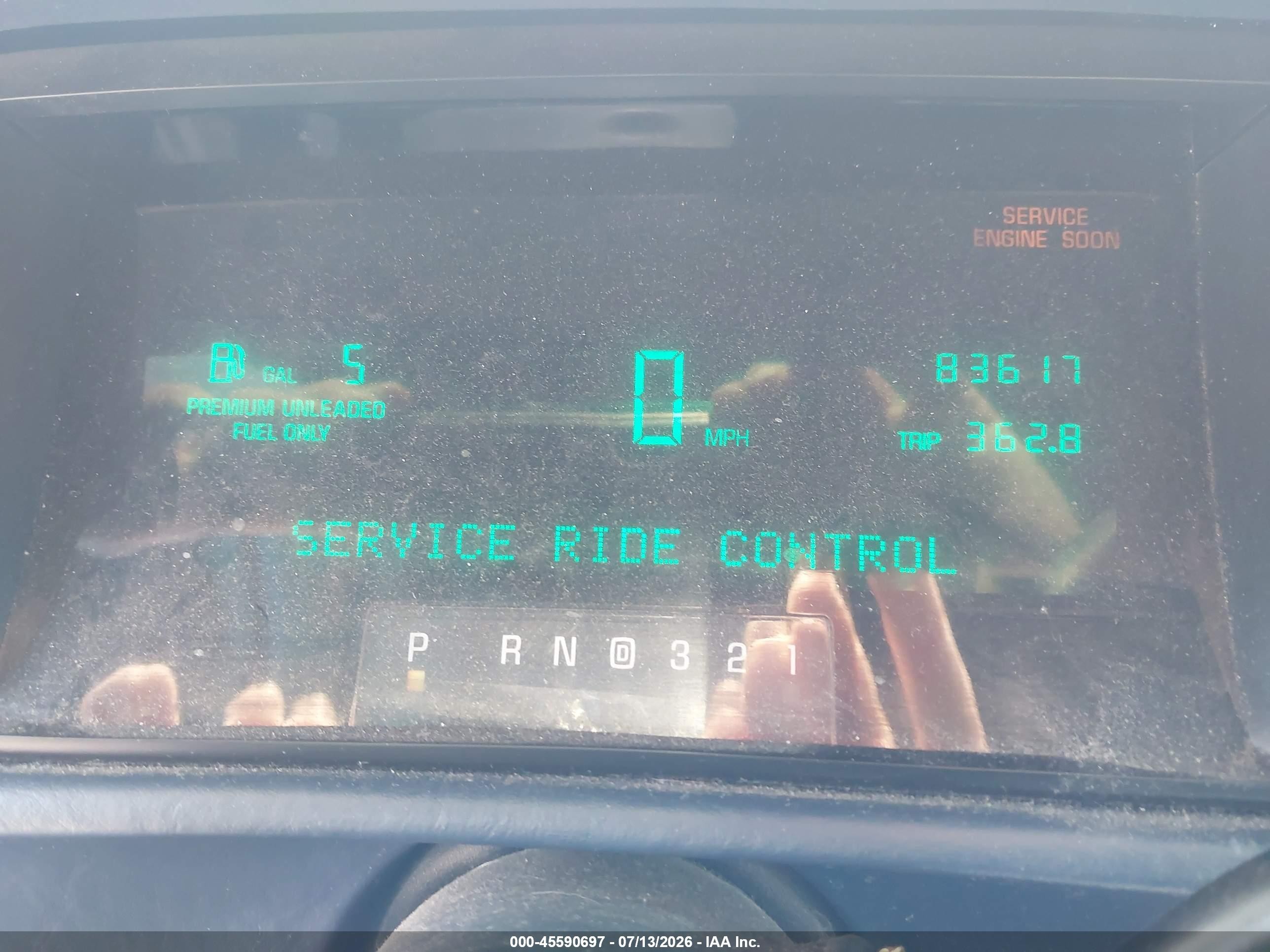 1994 Cadillac Deville   Blue vin: 1G6KD52B1RU266094