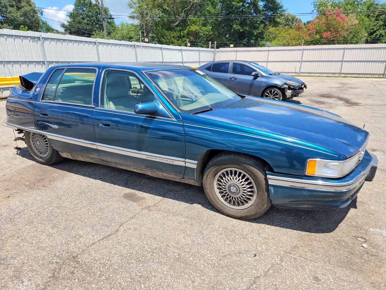 1995 Cadillac Deville Blue vin: 1G6KD52B1SU279384