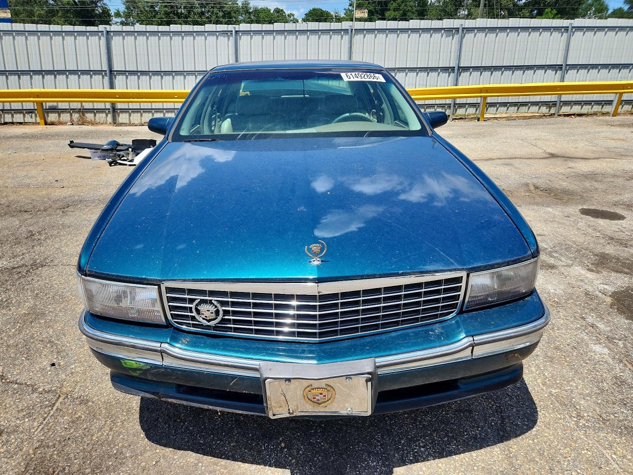 1995 Cadillac Deville Blue vin: 1G6KD52B1SU279384