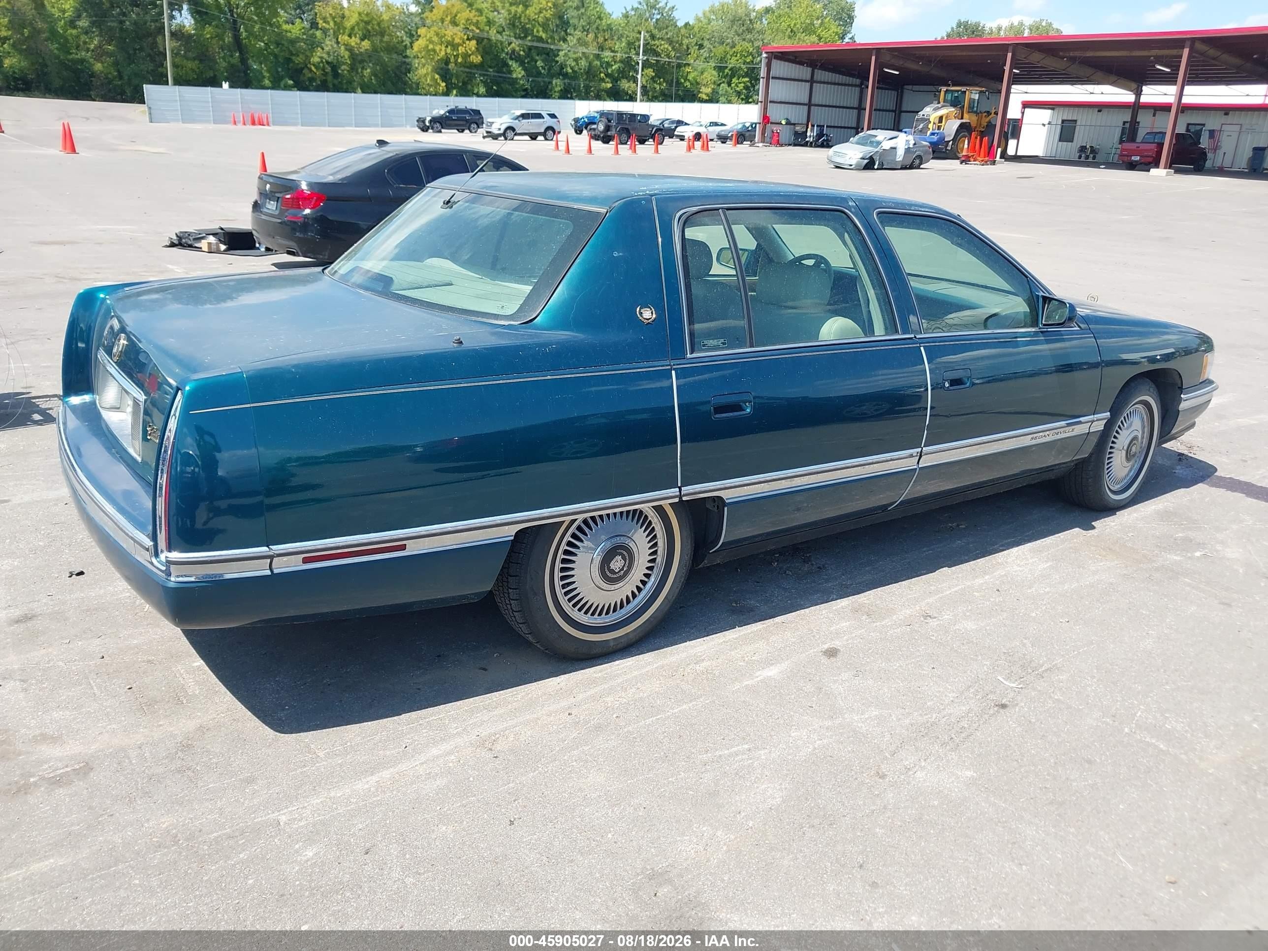 1995 Cadillac Deville   Зеленый vin: 1G6KD52B2SU270452