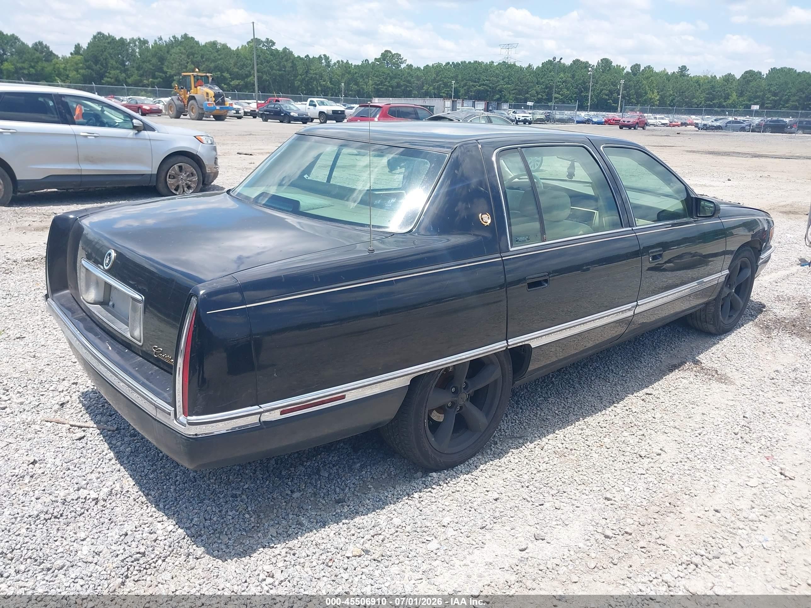 1995 Cadillac Deville   Black vin: 1G6KD52B4SU203593