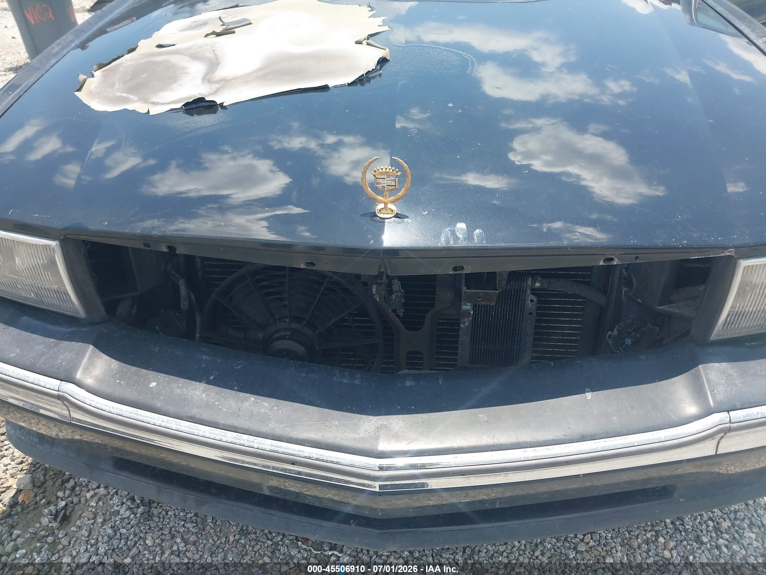 1995 Cadillac Deville   Black vin: 1G6KD52B4SU203593