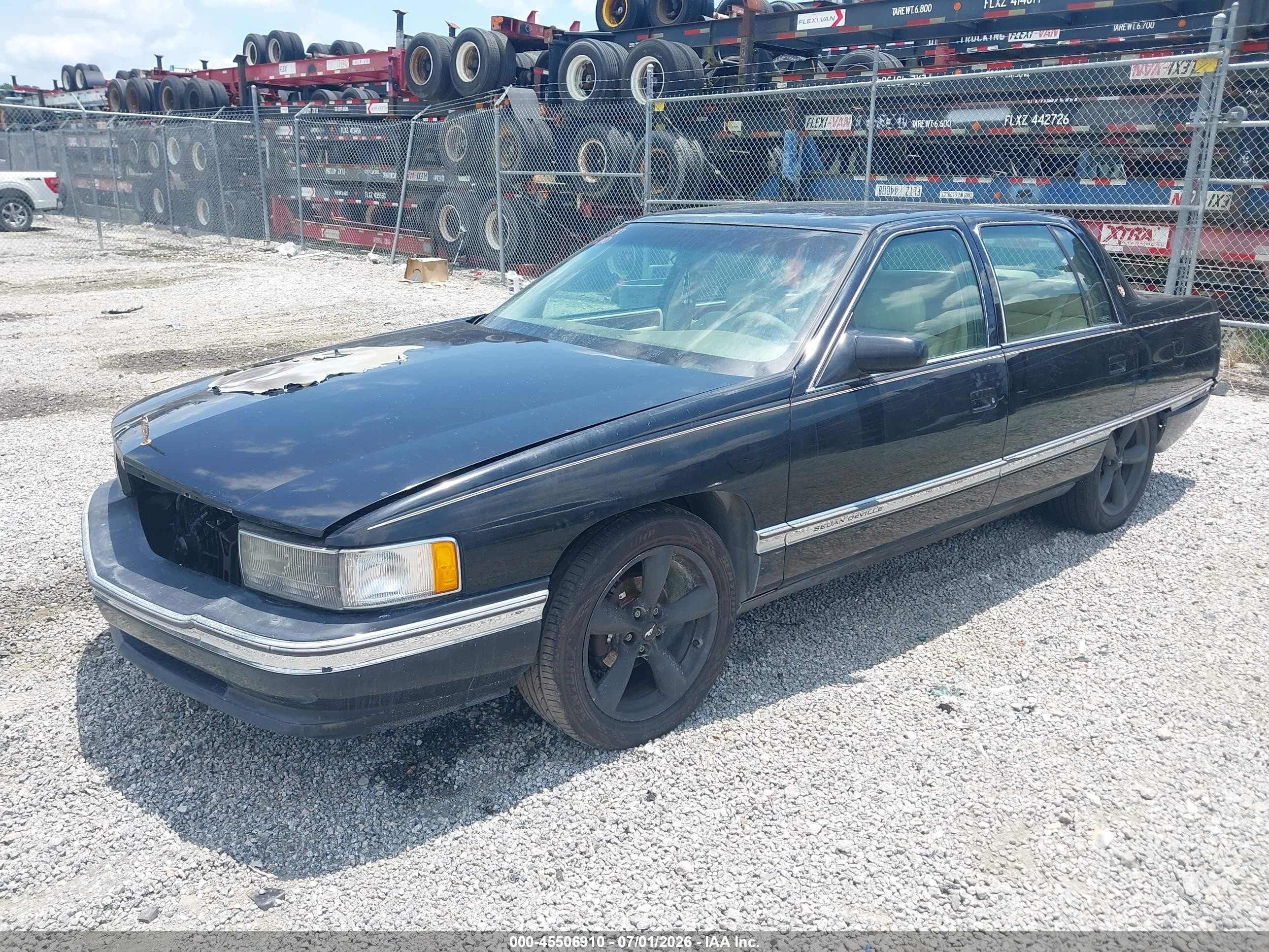 1995 Cadillac Deville   Black vin: 1G6KD52B4SU203593