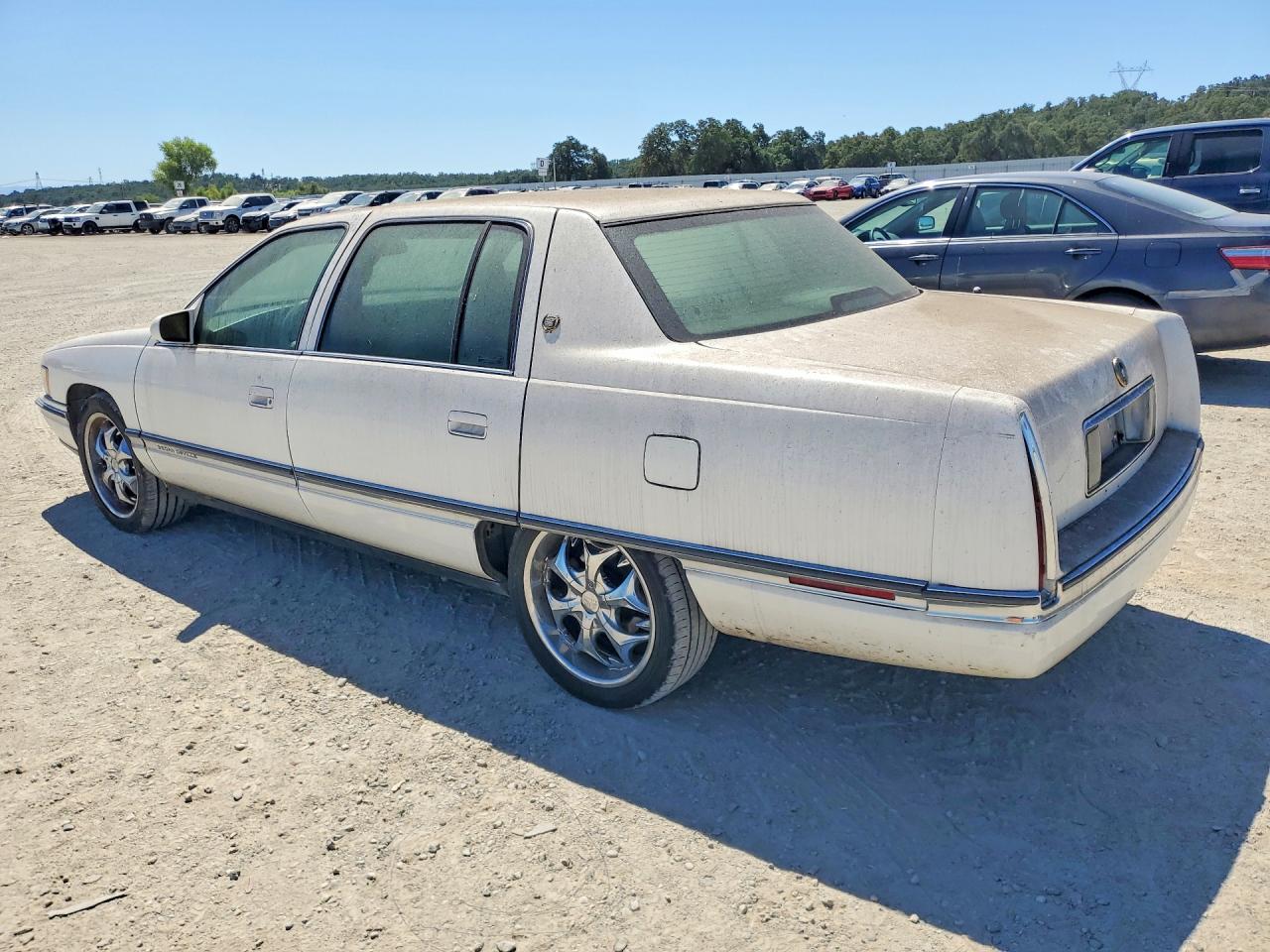 1995 Cadillac Deville White vin: 1G6KD52B6SU275301