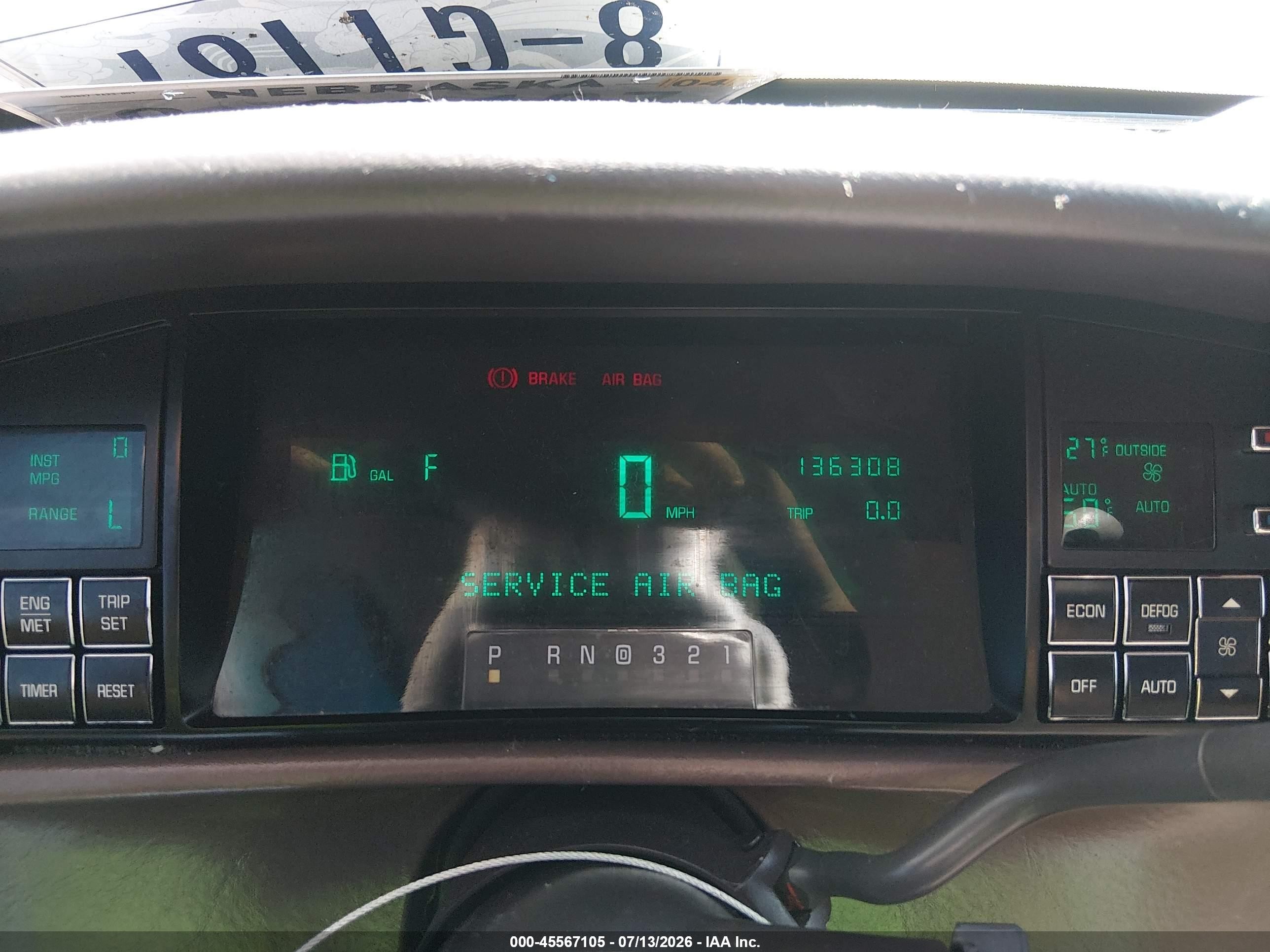 1994 Cadillac Deville Gold vin: 1G6KD52B8RU237191