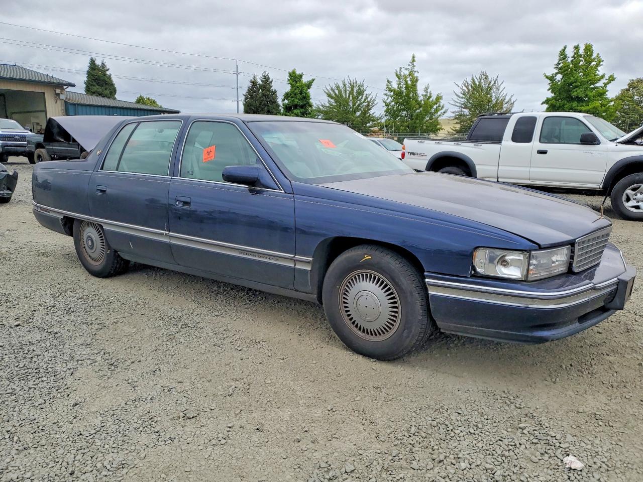1995 Cadillac Deville Синий vin: 1G6KD52BXSU271638