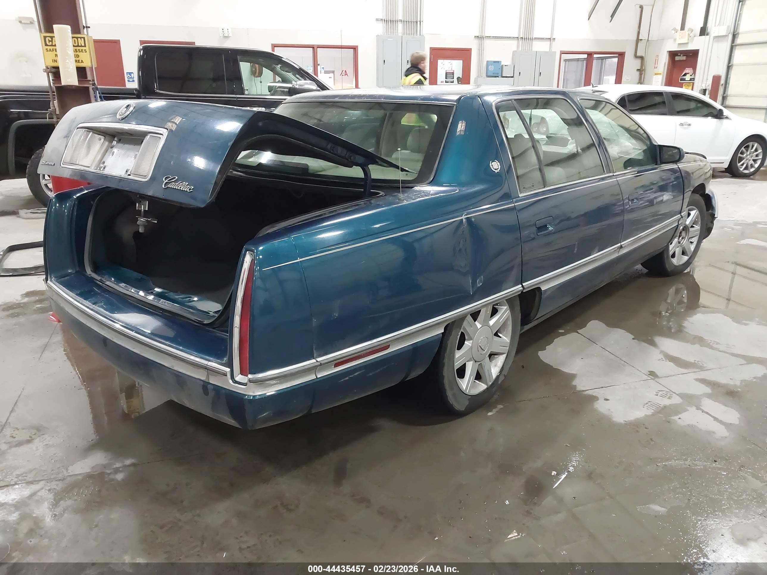 1996 Cadillac Deville   Teal vin: 1G6KD52Y3TU257991