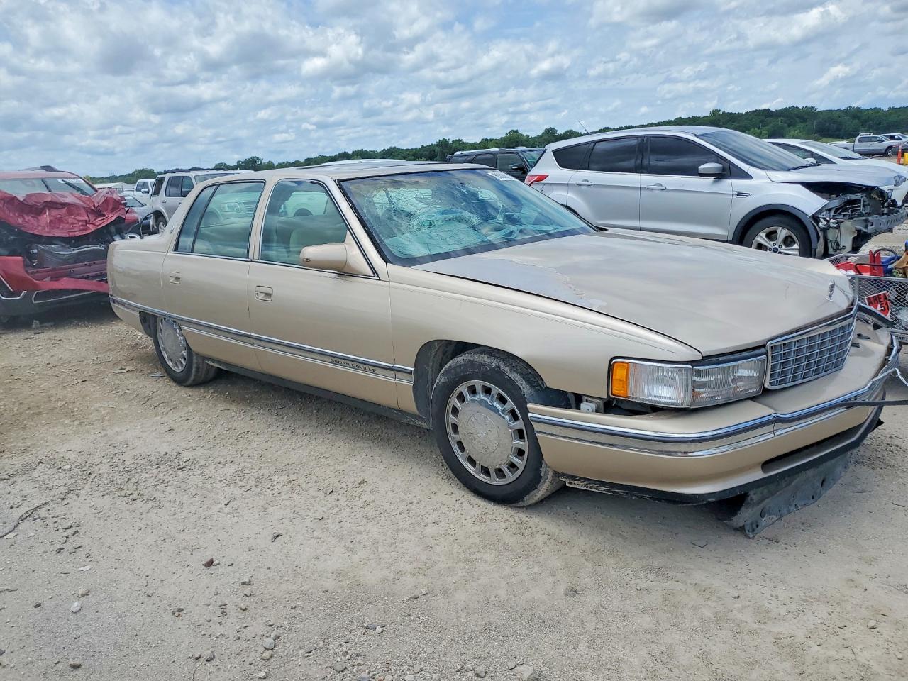 1996 Cadillac Deville Beige vin: 1G6KD52Y4TU250242