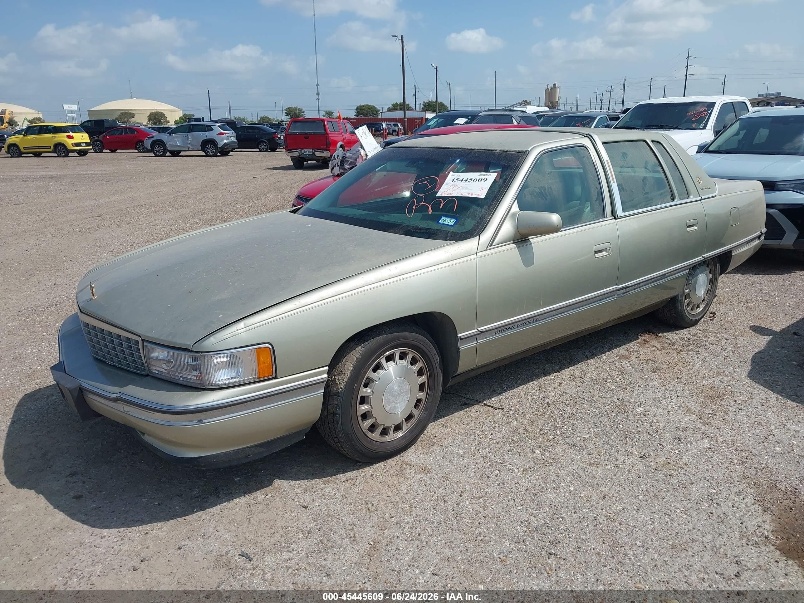 1996 Cadillac Deville   Tan vin: 1G6KD52Y4TU283080