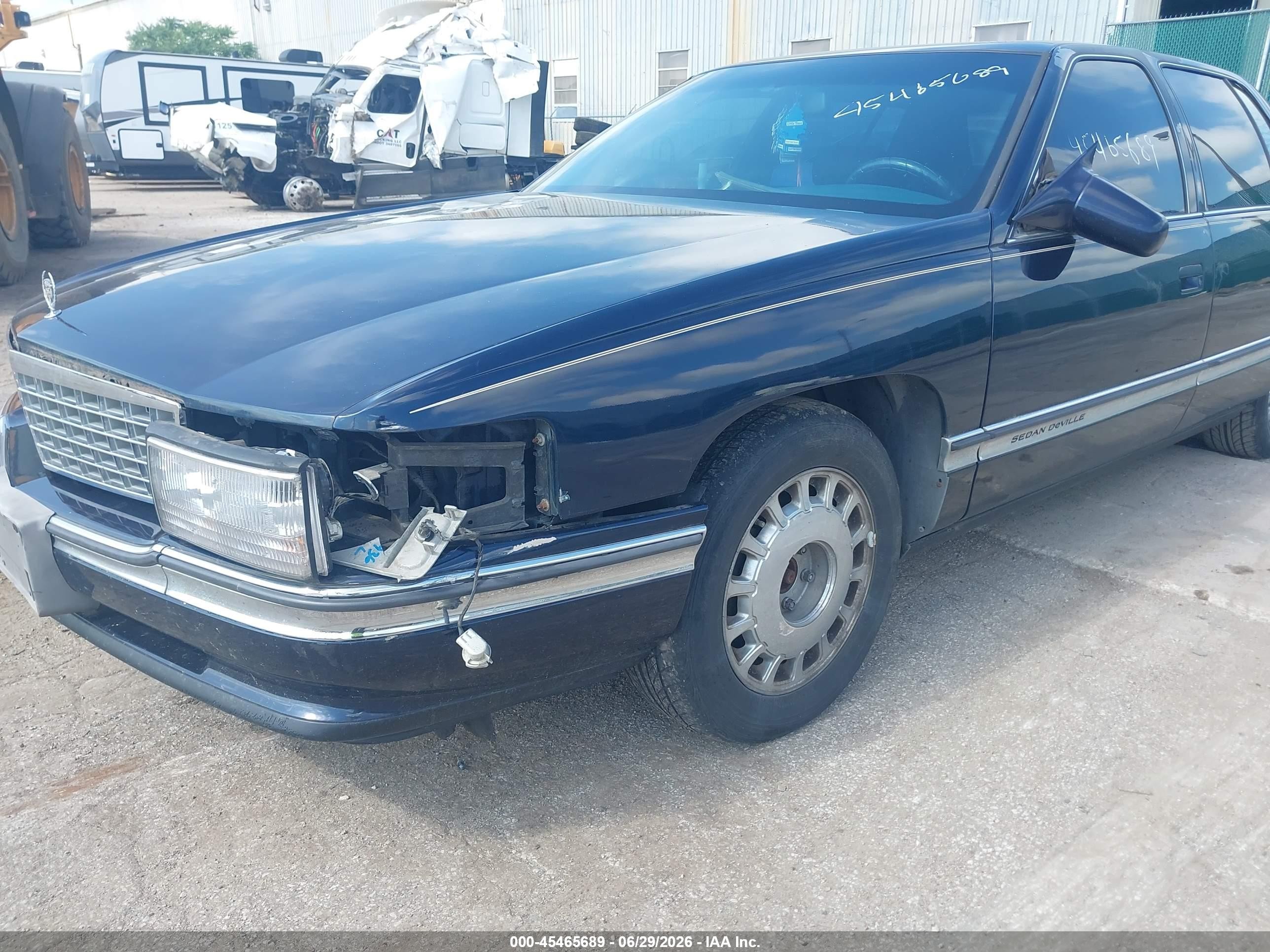 1996 Cadillac Deville   Dark Blue vin: 1G6KD52Y4TU298565