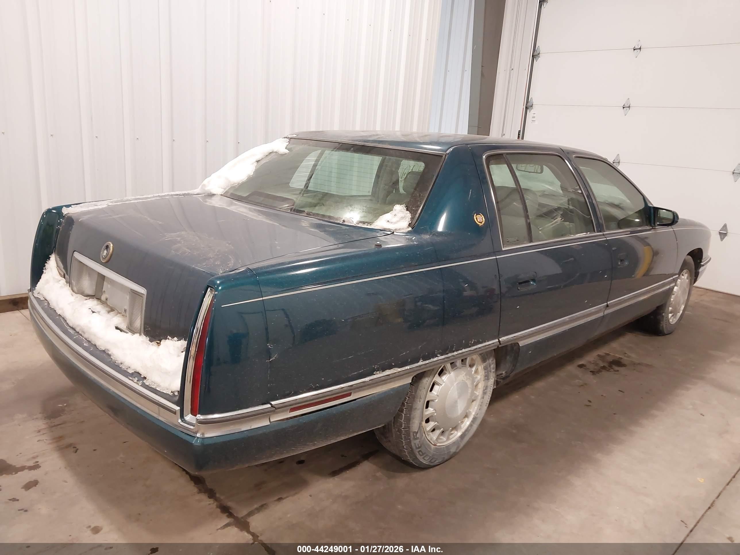 1996 Cadillac Deville   Blue vin: 1G6KD52Y5TU209084