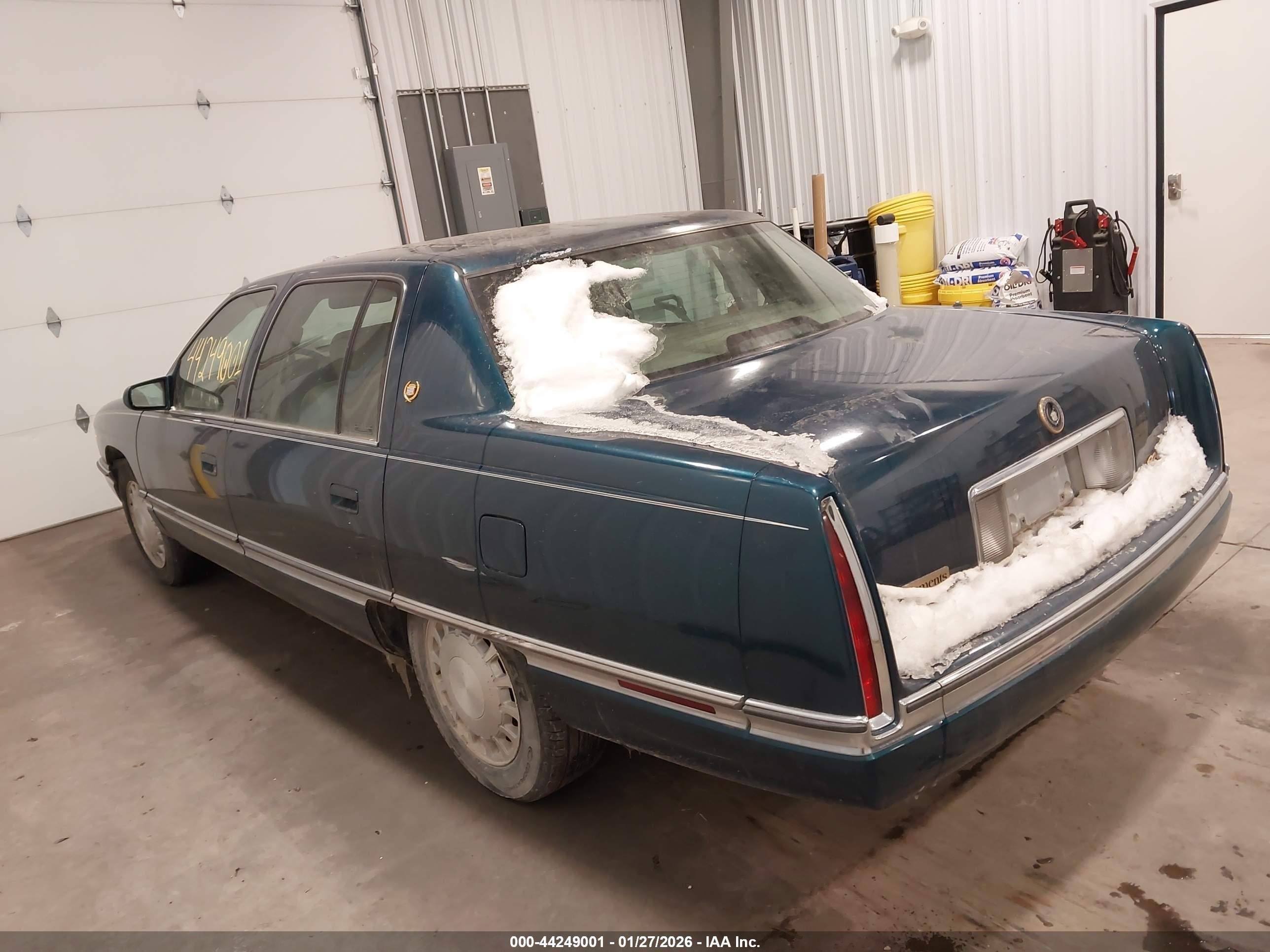 1996 Cadillac Deville   Blue vin: 1G6KD52Y5TU209084