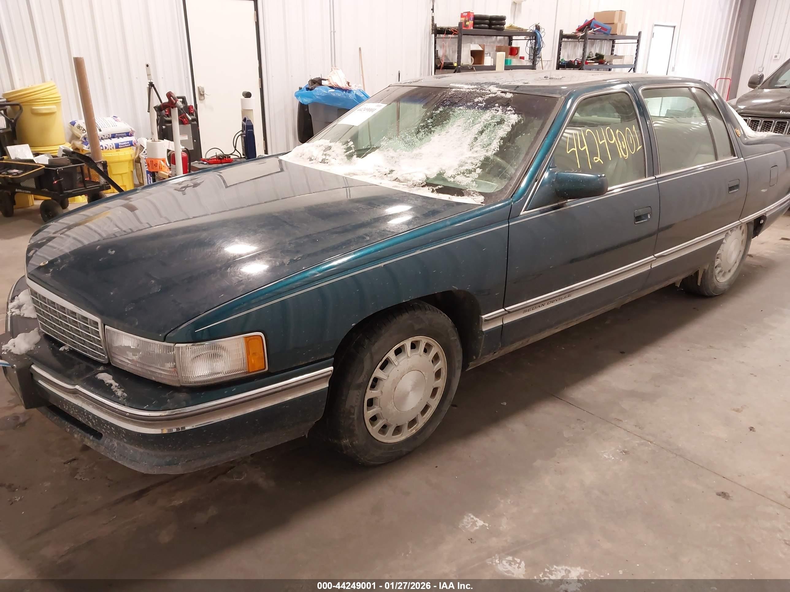 1996 Cadillac Deville   Blue vin: 1G6KD52Y5TU209084