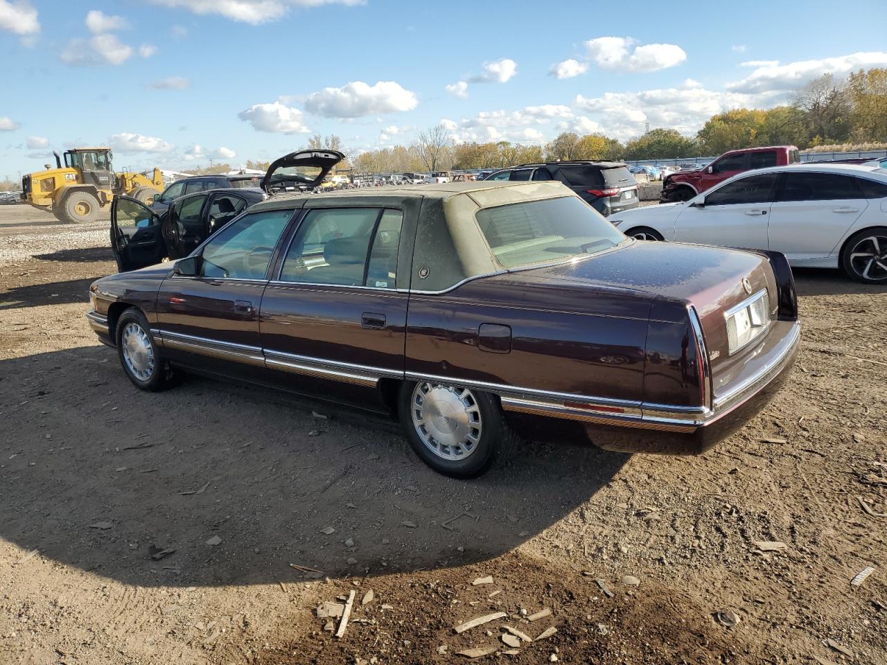 1996 Cadillac Deville Burgundy vin: 1G6KD52Y5TU282004