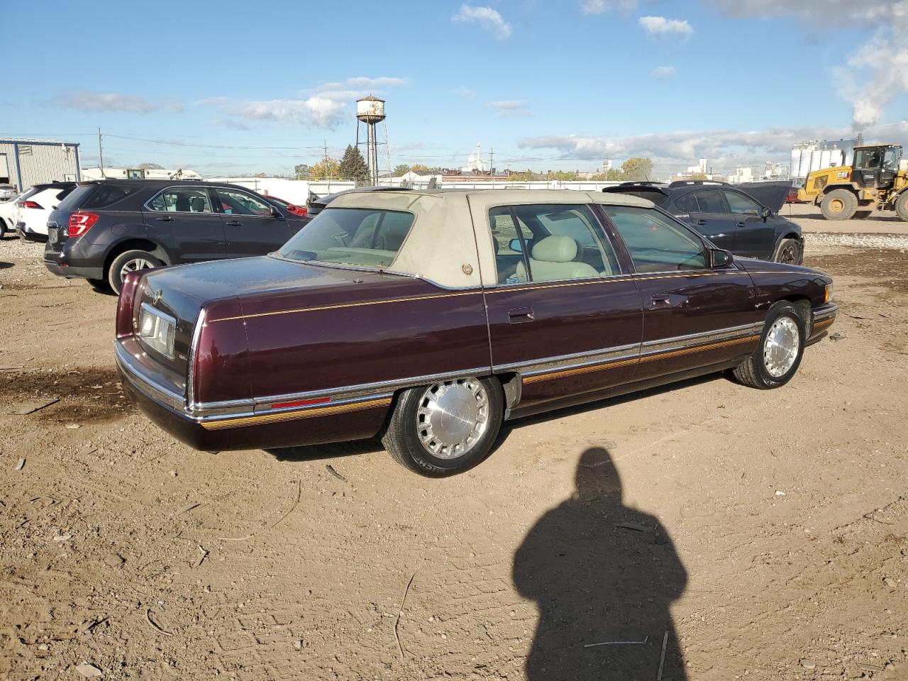 1996 Cadillac Deville Burgundy vin: 1G6KD52Y5TU282004