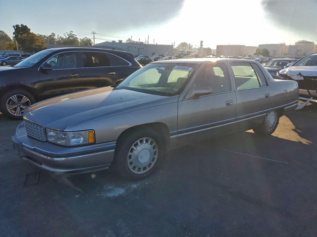1996 Cadillac Deville Silver vin: 1G6KD52Y6TU226248