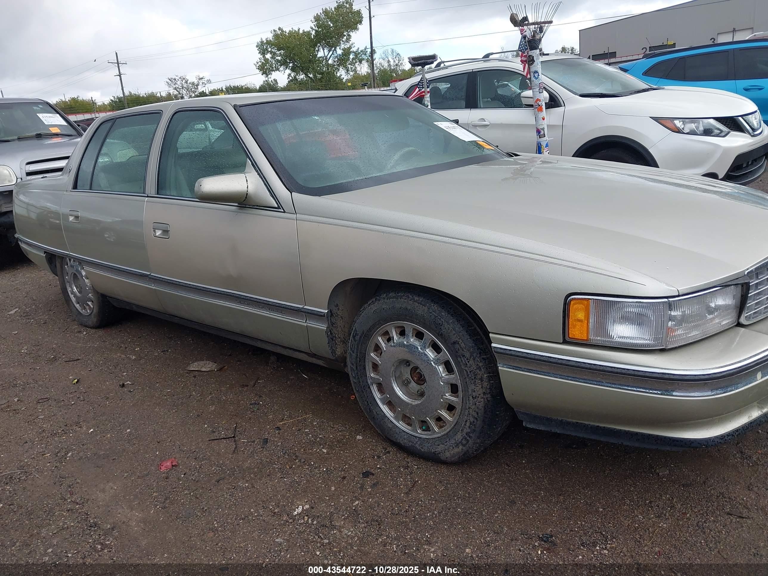 1996 Cadillac Deville   Gray vin: 1G6KD52Y7TU285194