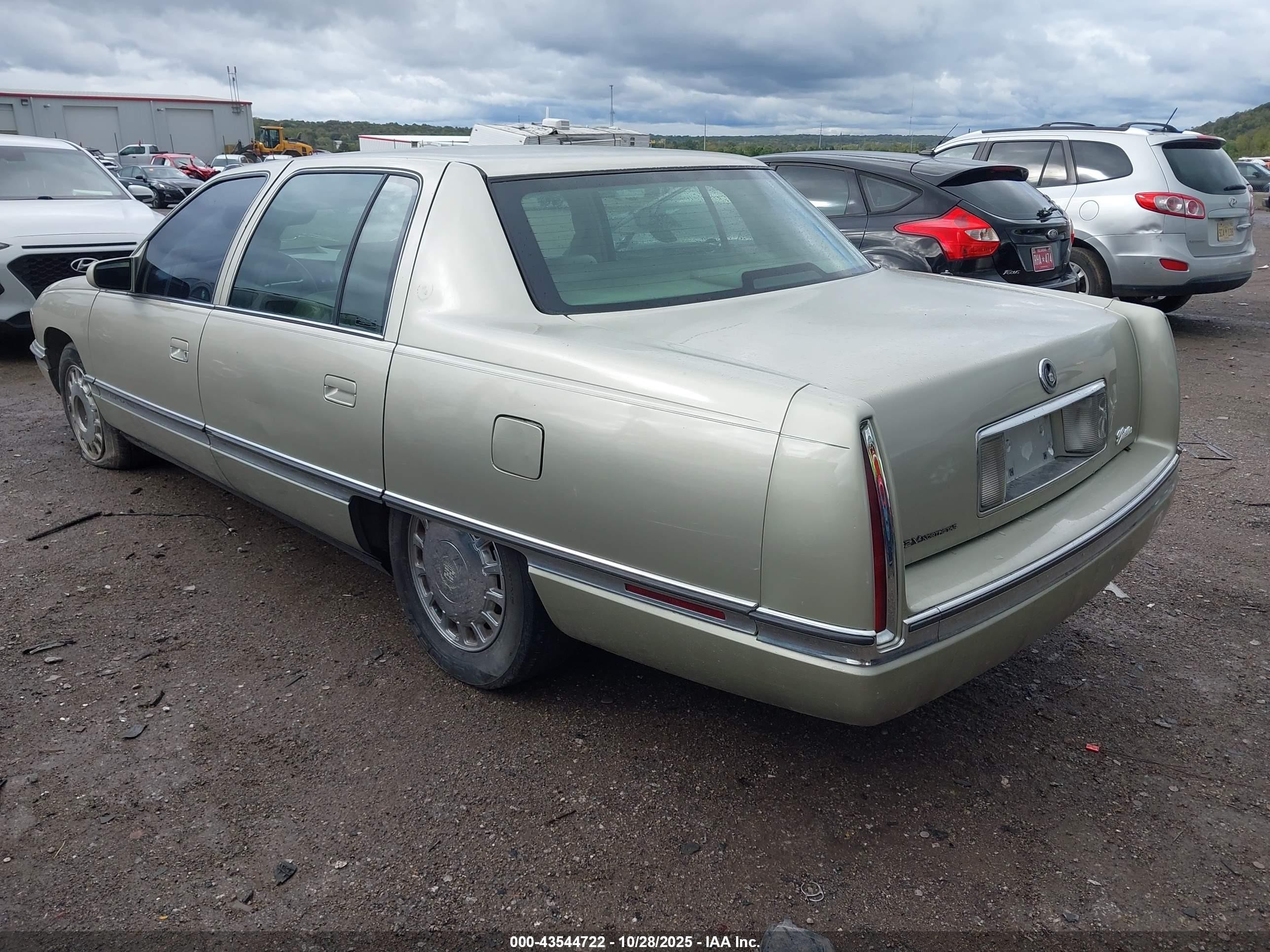 1996 Cadillac Deville   Gray vin: 1G6KD52Y7TU285194