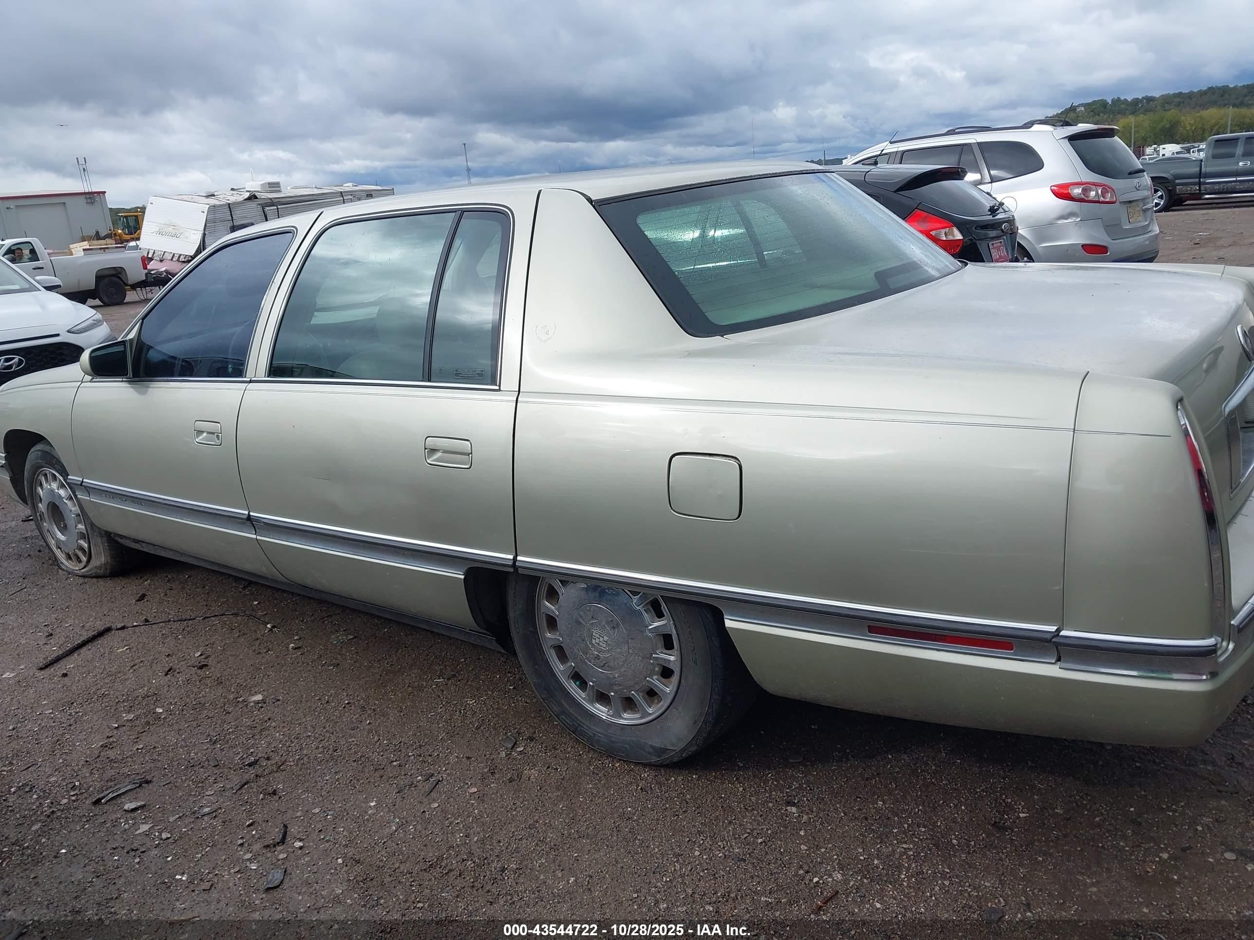 1996 Cadillac Deville   Gray vin: 1G6KD52Y7TU285194