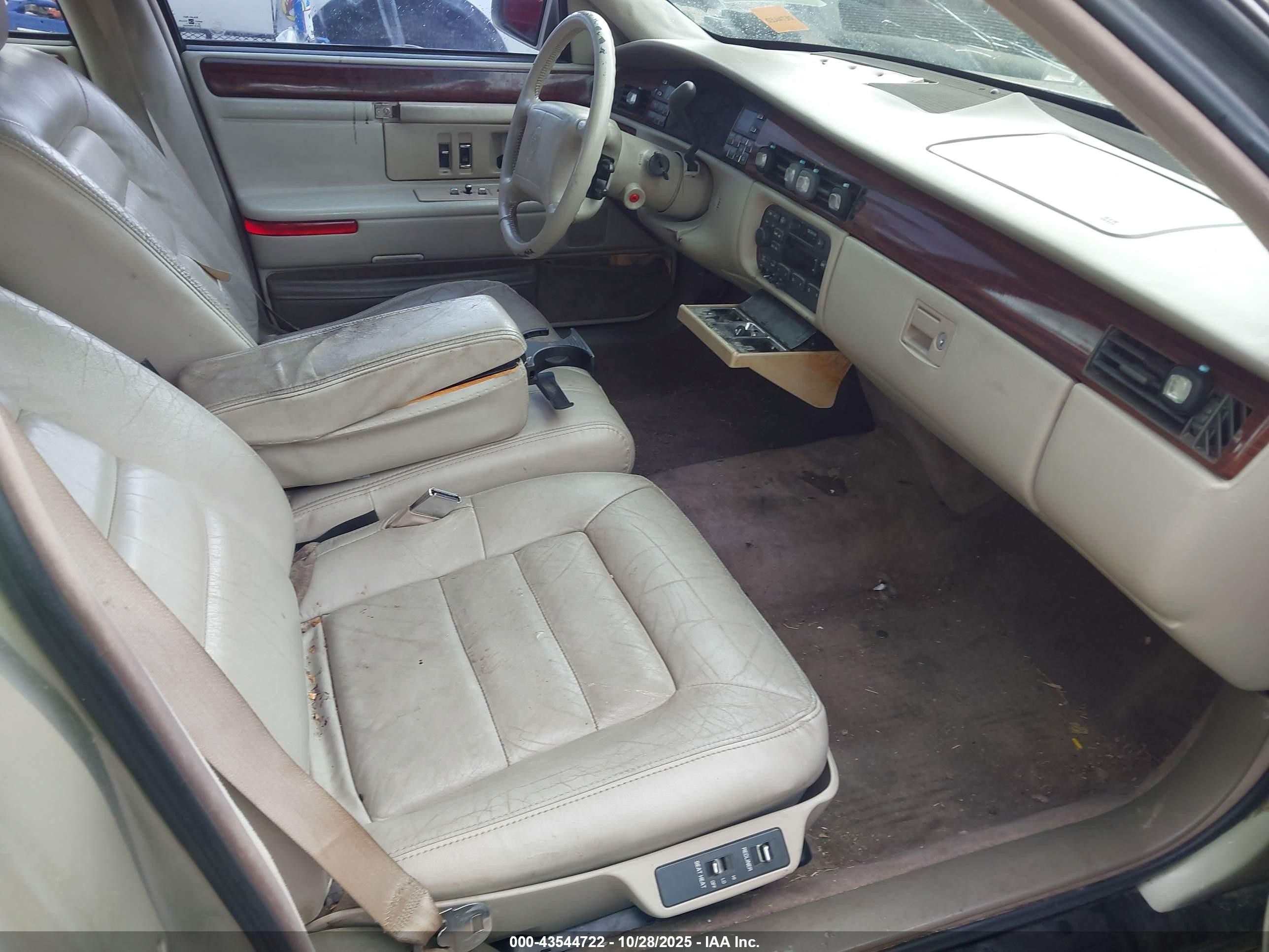 1996 Cadillac Deville   Gray vin: 1G6KD52Y7TU285194