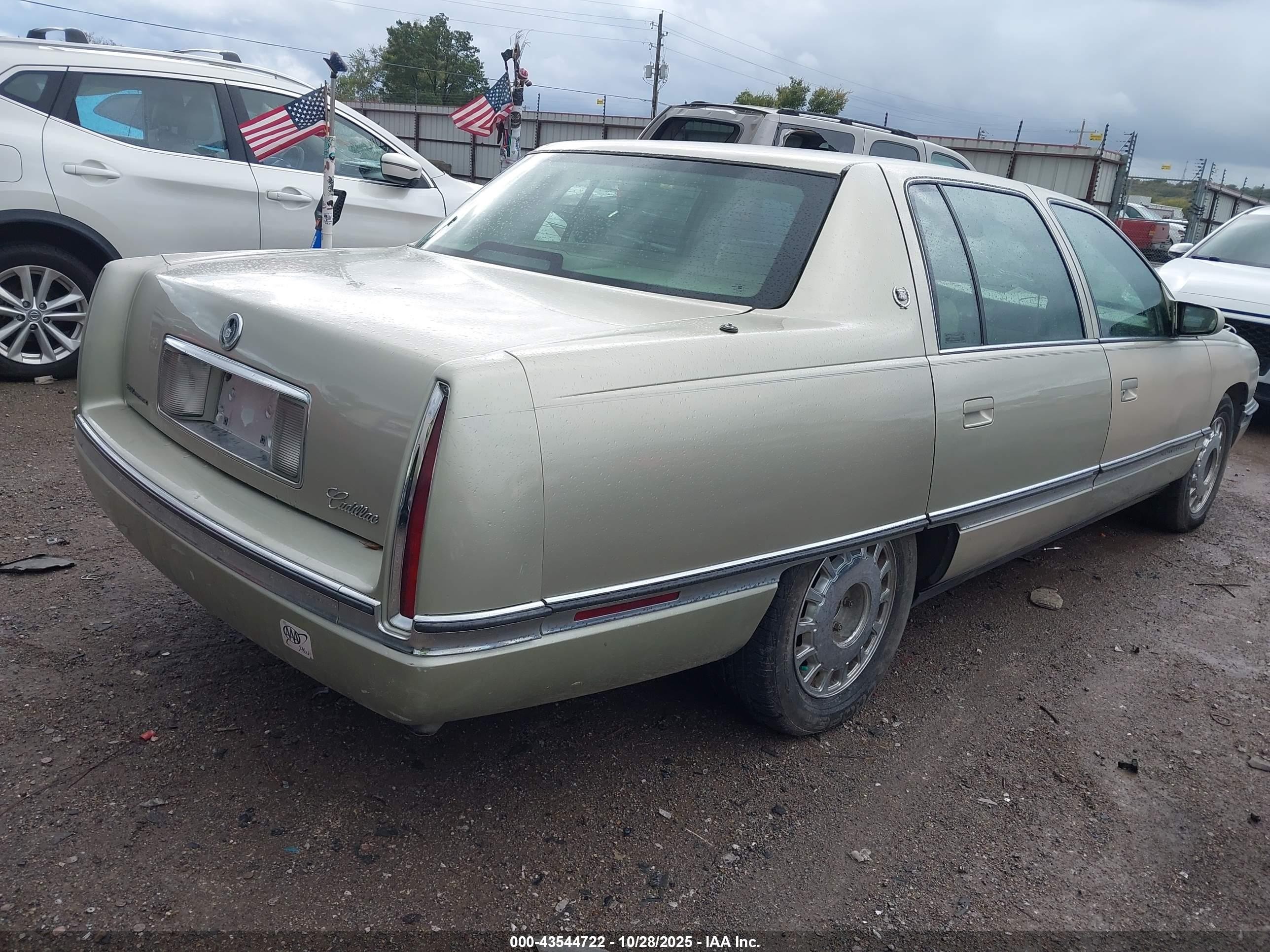 1996 Cadillac Deville   Gray vin: 1G6KD52Y7TU285194