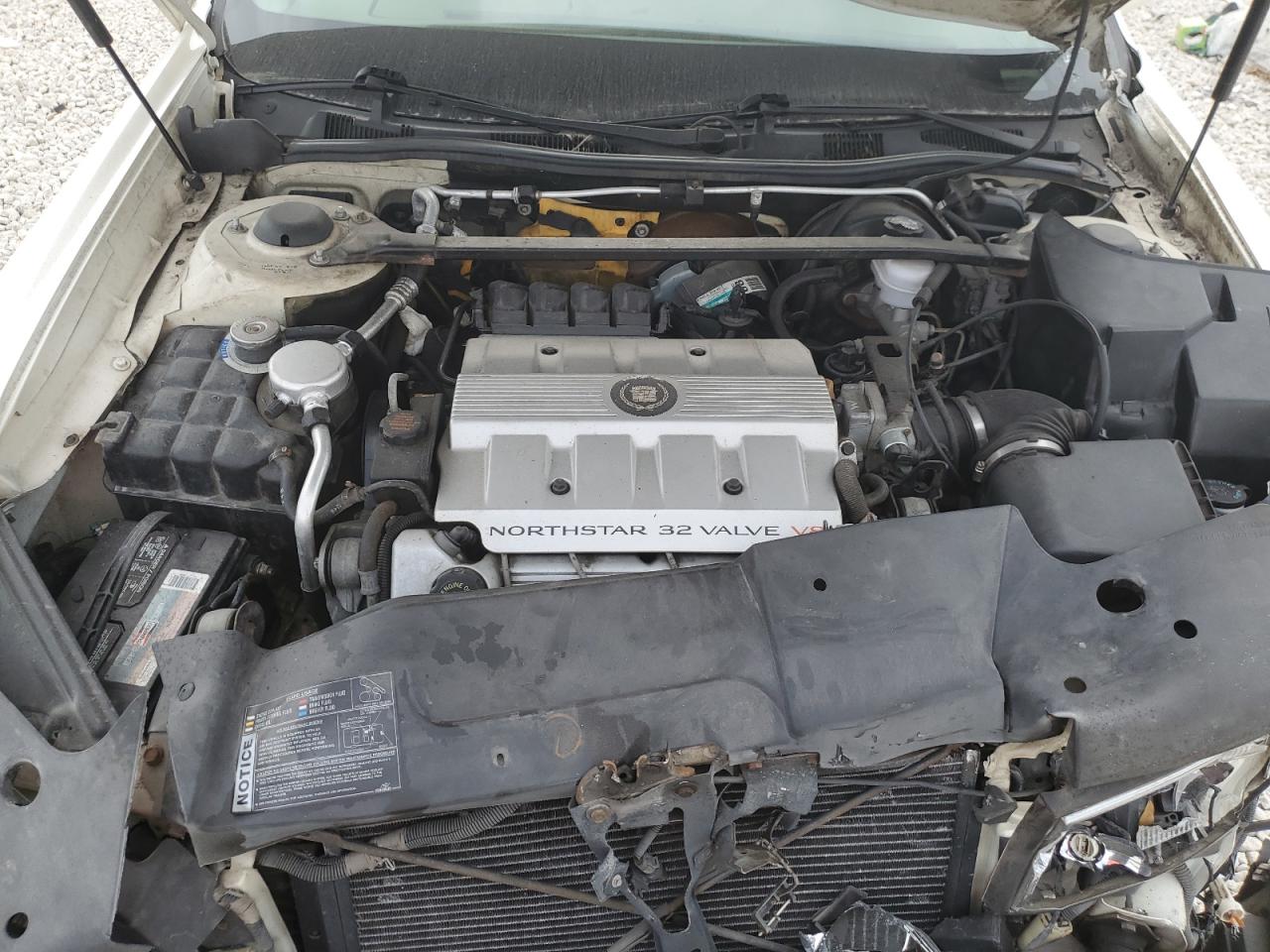 1996 Cadillac Deville White vin: 1G6KD52Y7TU298382