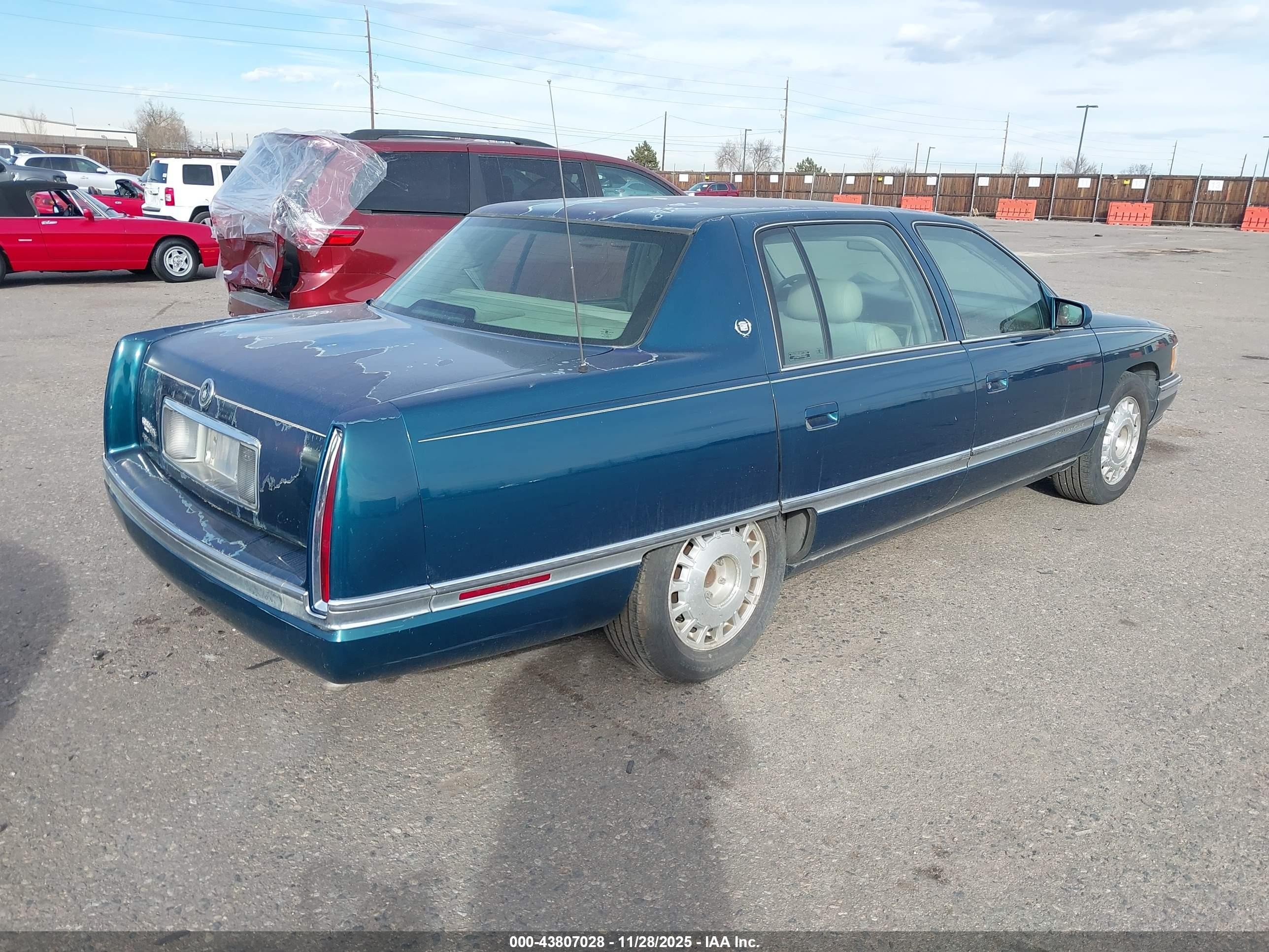 1996 Cadillac Deville   Green vin: 1G6KD52Y9TU229368