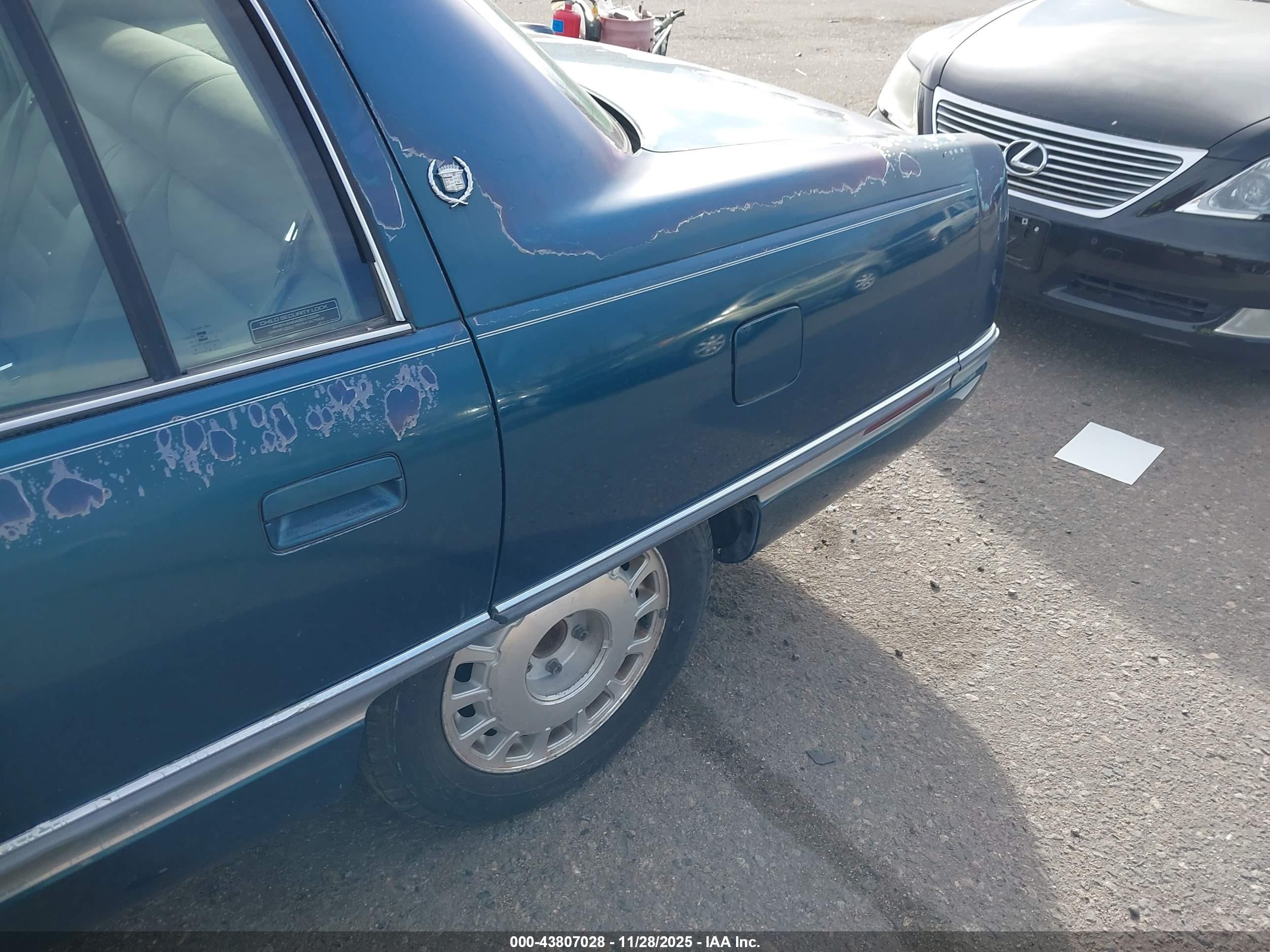 1996 Cadillac Deville   Green vin: 1G6KD52Y9TU229368