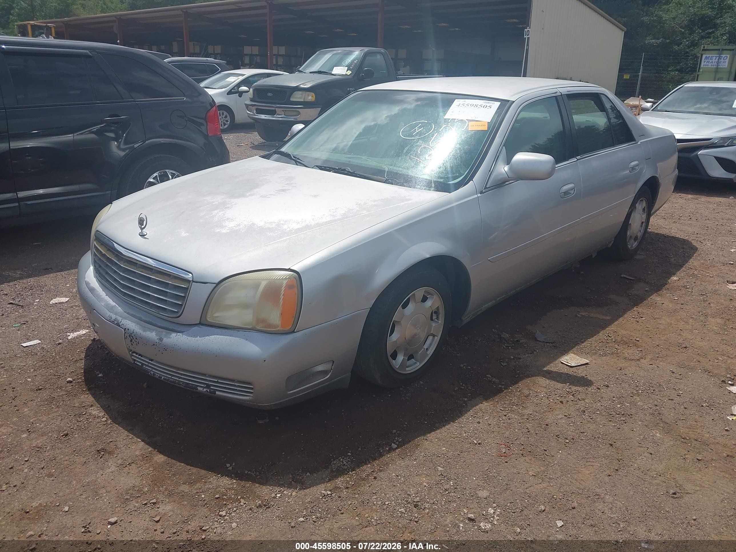 2001 Cadillac Deville Standard W/w20 Silver vin: 1G6KD54Y01U125734