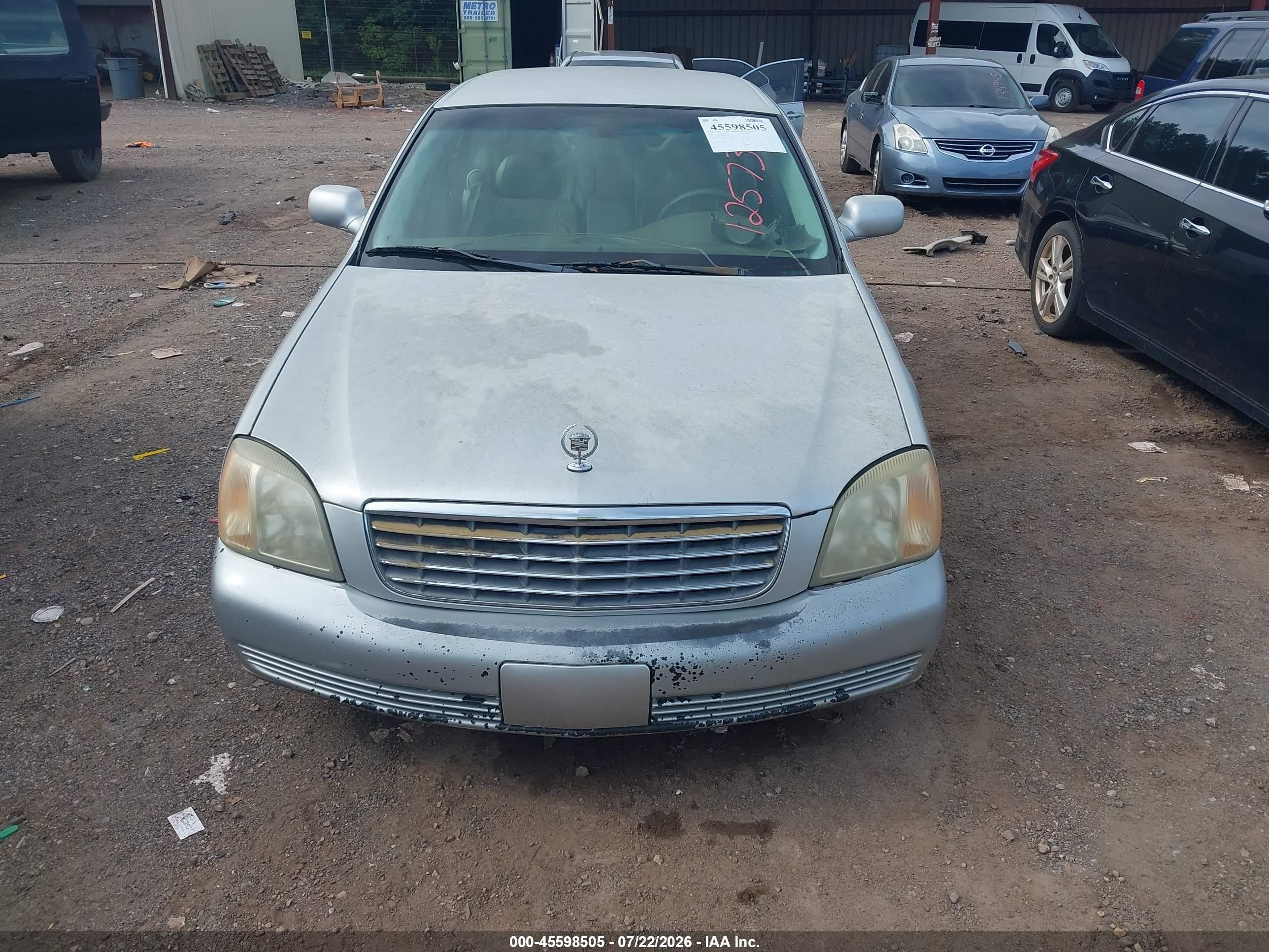 2001 Cadillac Deville Standard W/w20 Silver vin: 1G6KD54Y01U125734