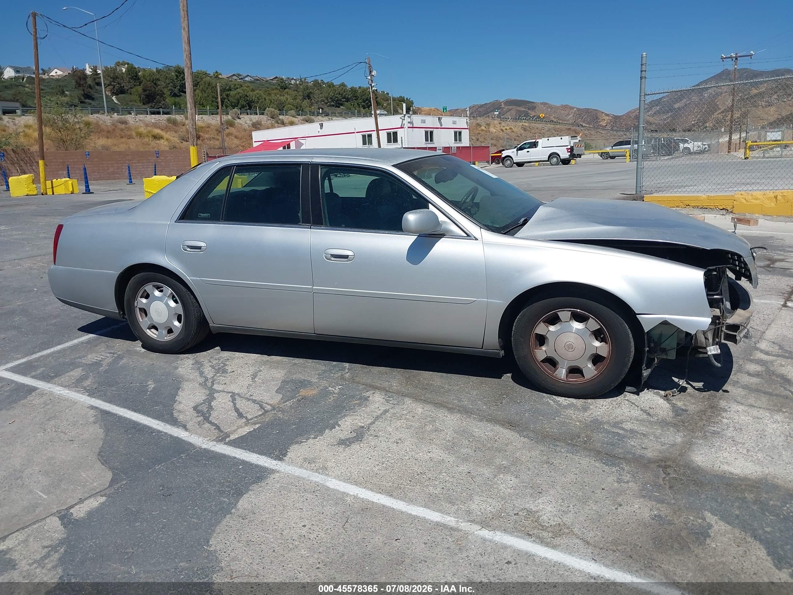 2001 Cadillac Deville Standard Silver vin: 1G6KD54Y01U214462