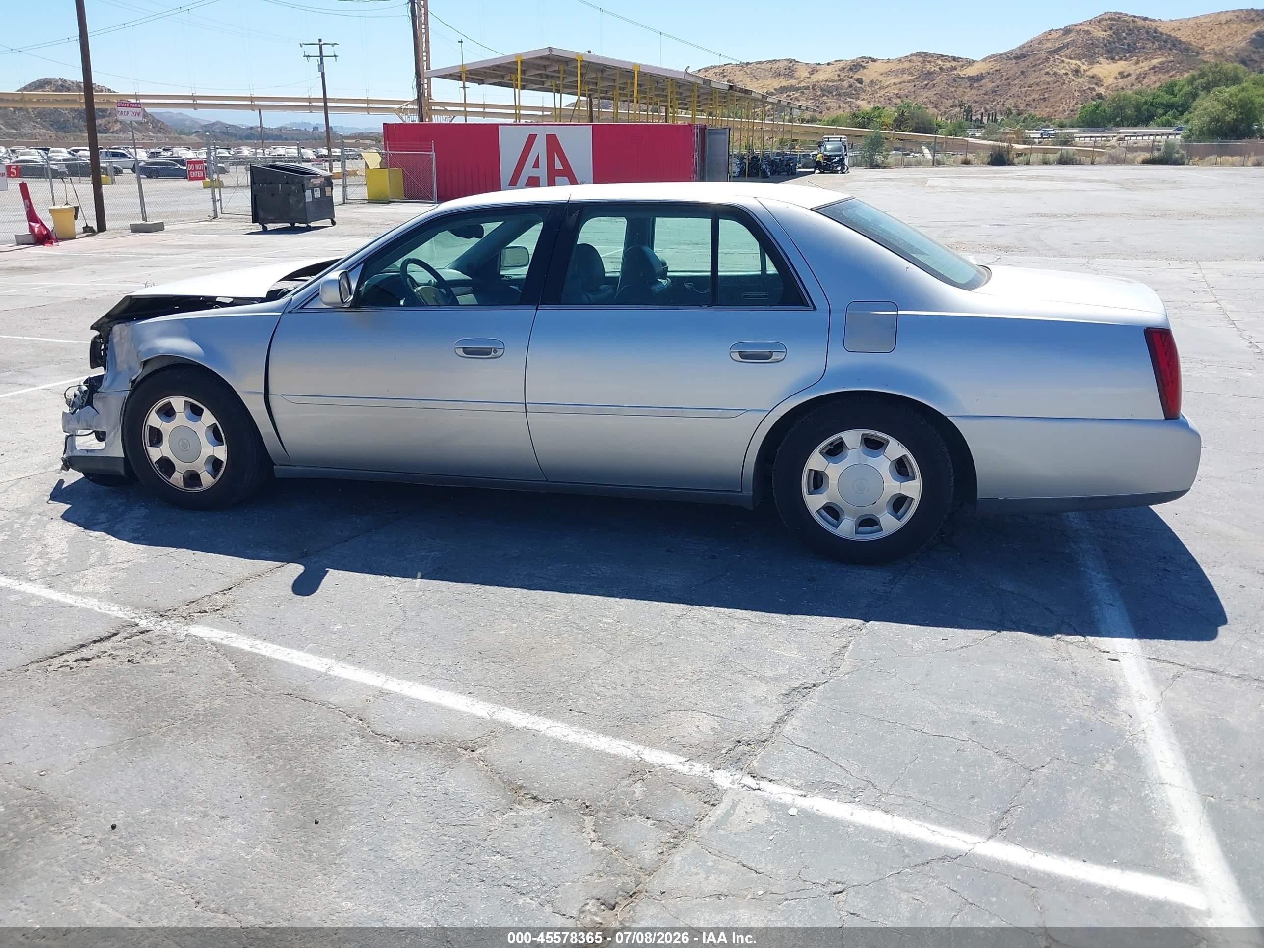 2001 Cadillac Deville Standard Silver vin: 1G6KD54Y01U214462