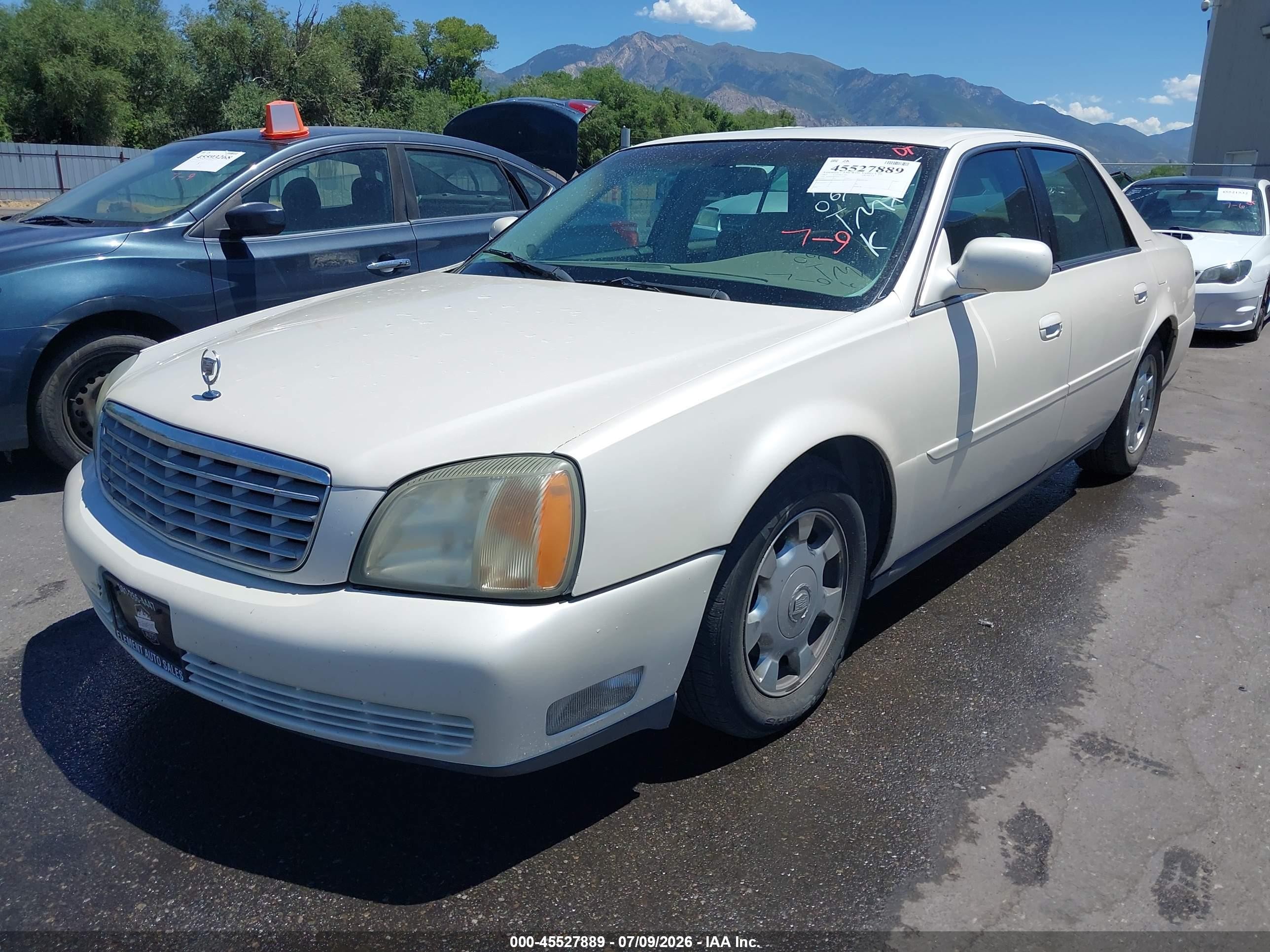 2002 Cadillac Deville Standard Белый vin: 1G6KD54Y02U175552