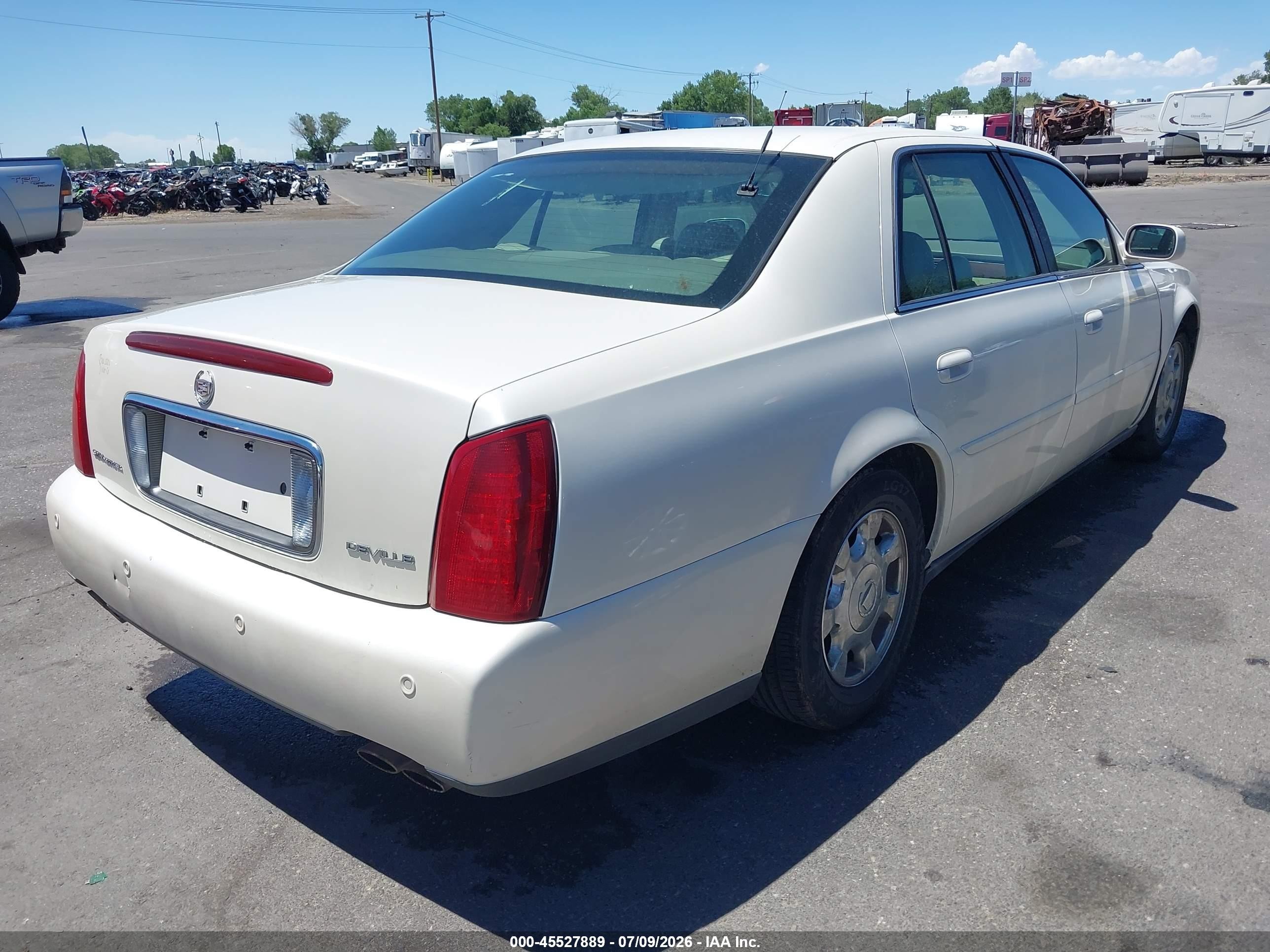 2002 Cadillac Deville Standard Белый vin: 1G6KD54Y02U175552