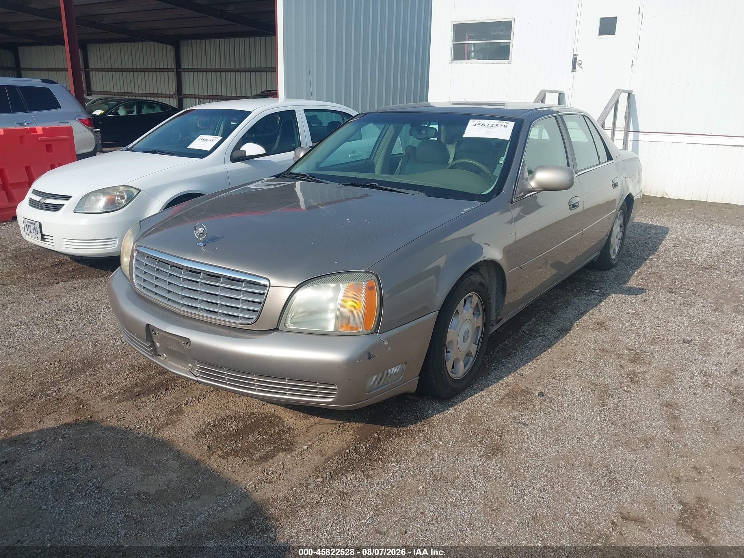 2002 Cadillac Deville   Gold vin: 1G6KD54Y02U246989