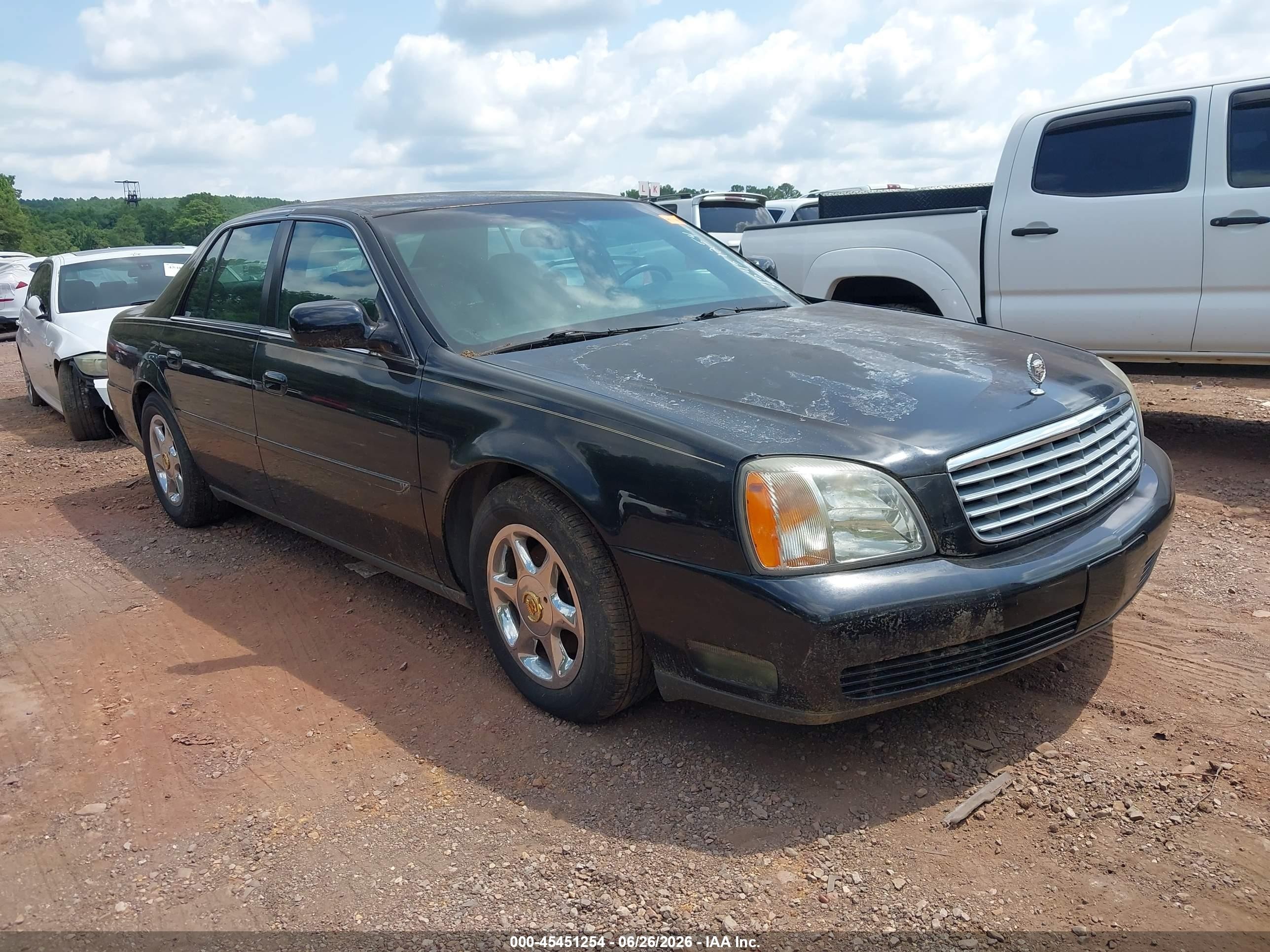 2000 Cadillac Deville Standard Черный vin: 1G6KD54Y0YU174801