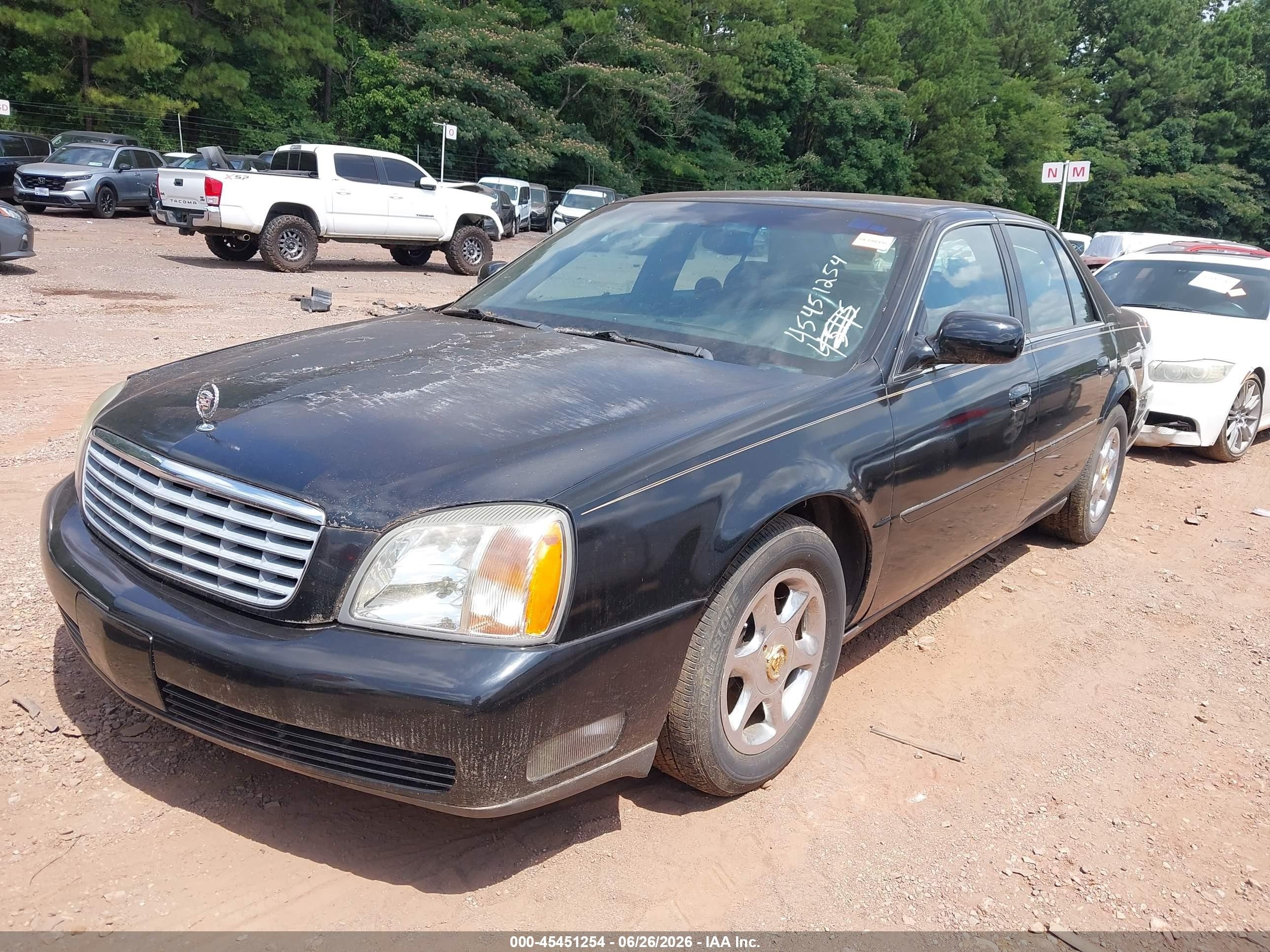 2000 Cadillac Deville Standard Black vin: 1G6KD54Y0YU174801