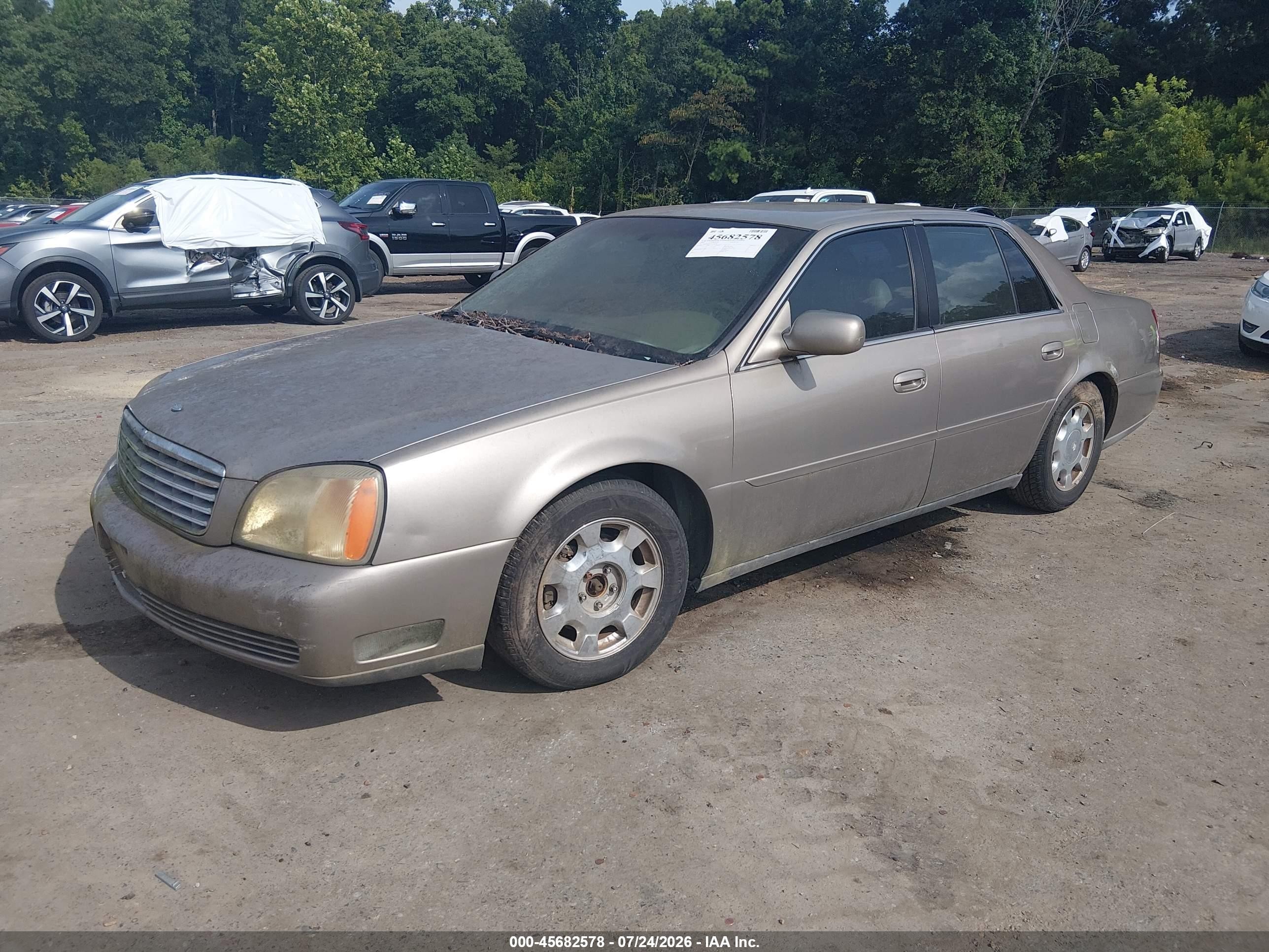 2001 Cadillac Deville Standard Silver vin: 1G6KD54Y11U174294
