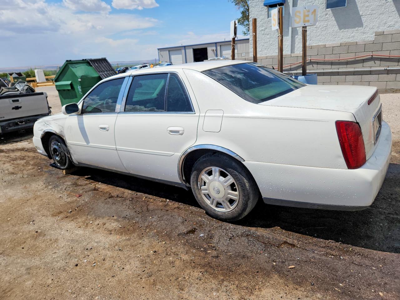 2003 Cadillac Deville Белый vin: 1G6KD54Y13U213730