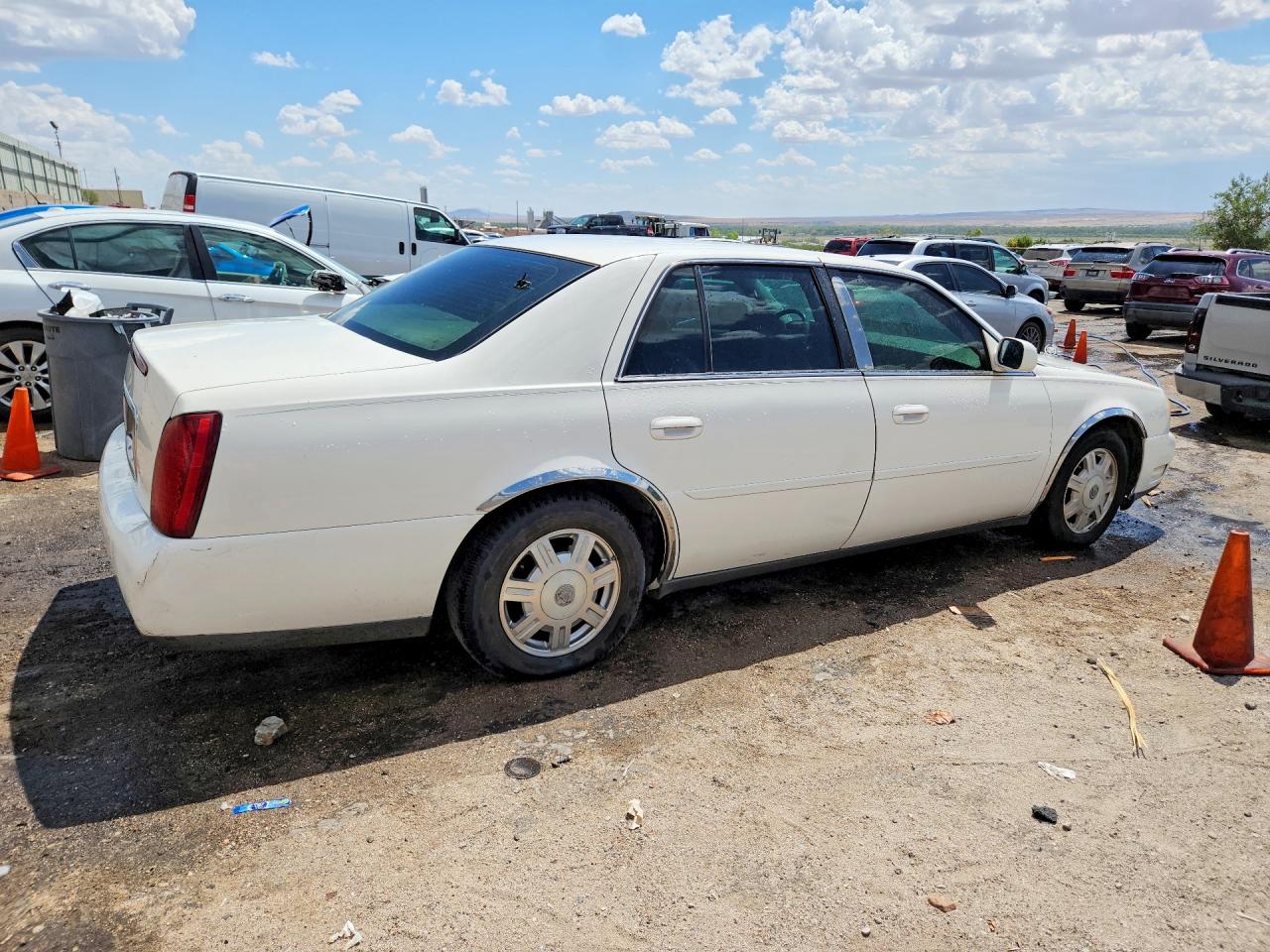 2003 Cadillac Deville Белый vin: 1G6KD54Y13U213730