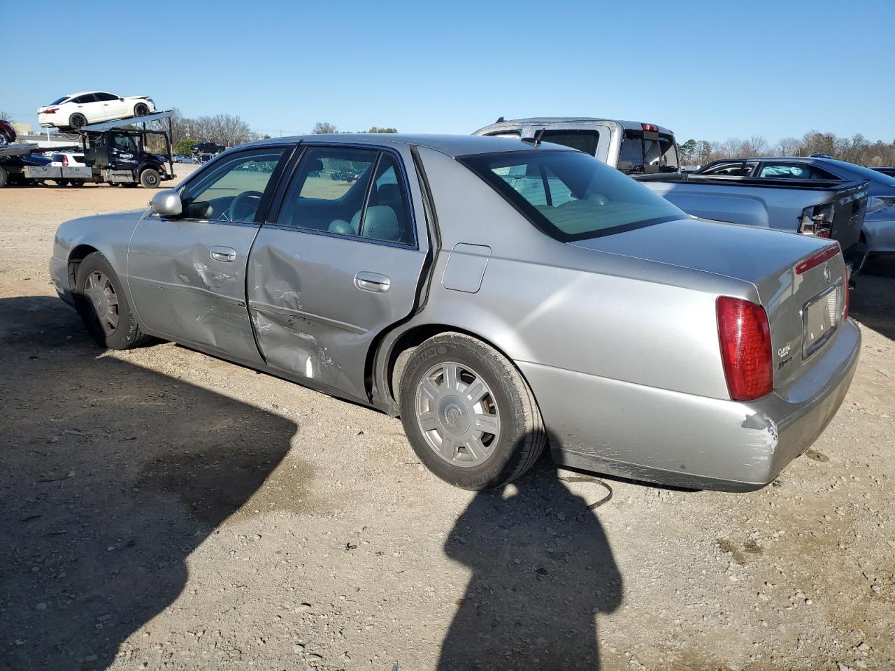 2005 Cadillac Deville Silver vin: 1G6KD54Y15U173149